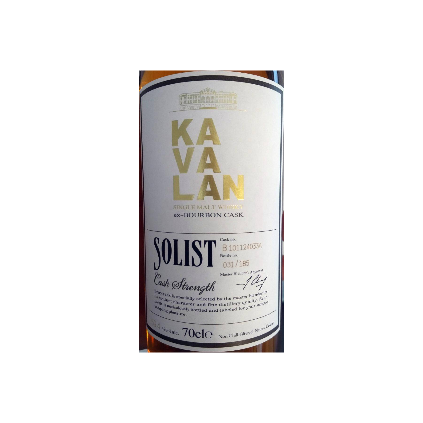 Kavalan ex-Bourbon Cask 2010 Single Malt Whisky 3