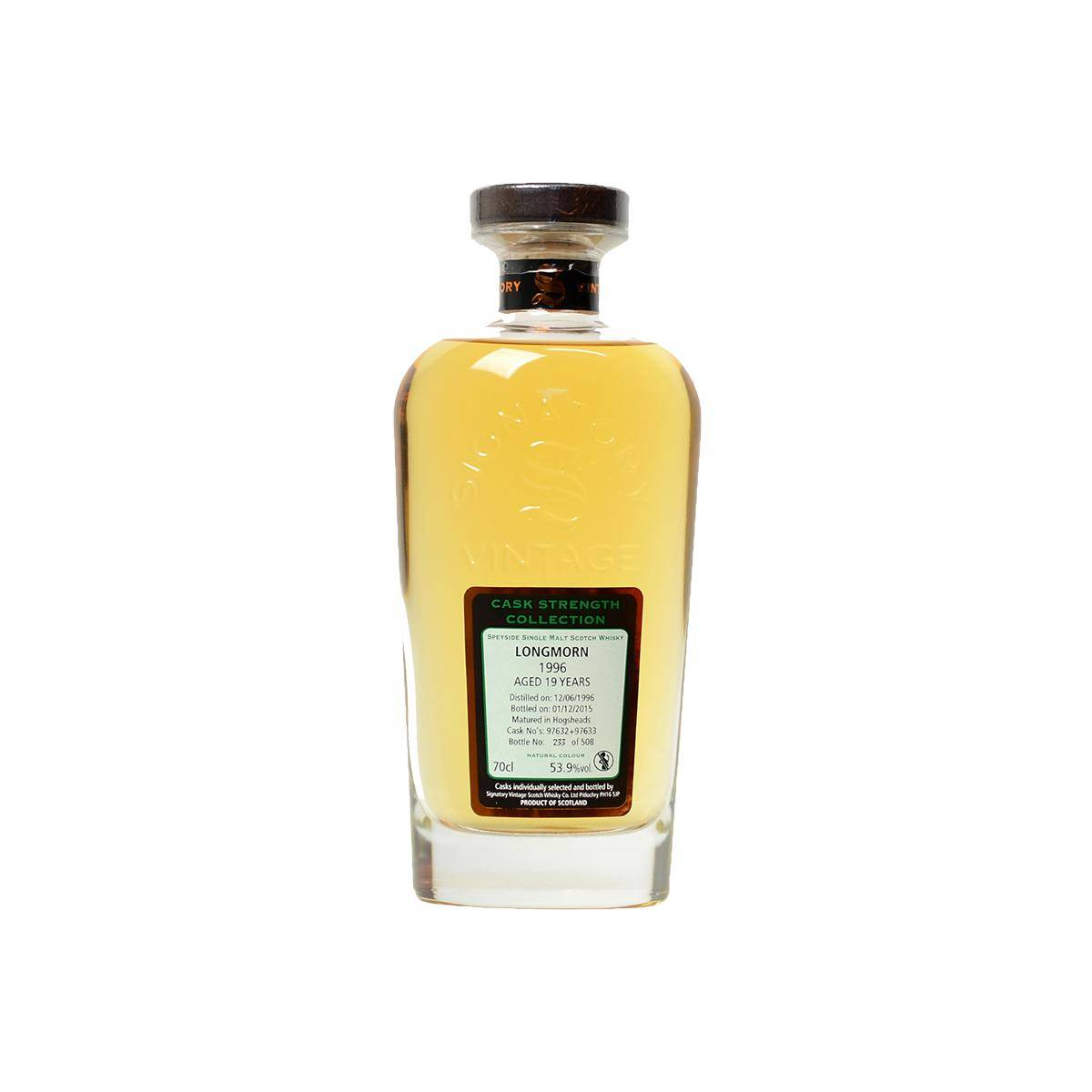 Longmorn Cask Strength Collection 1996 19 Years Single Malt Whisky