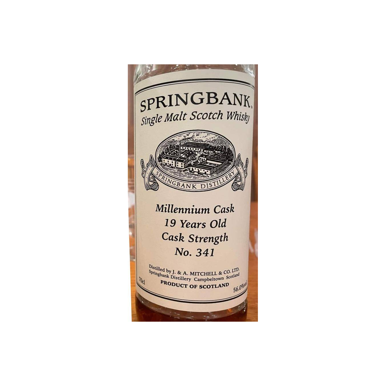 Springbank 19 Years Single Malt Whisky