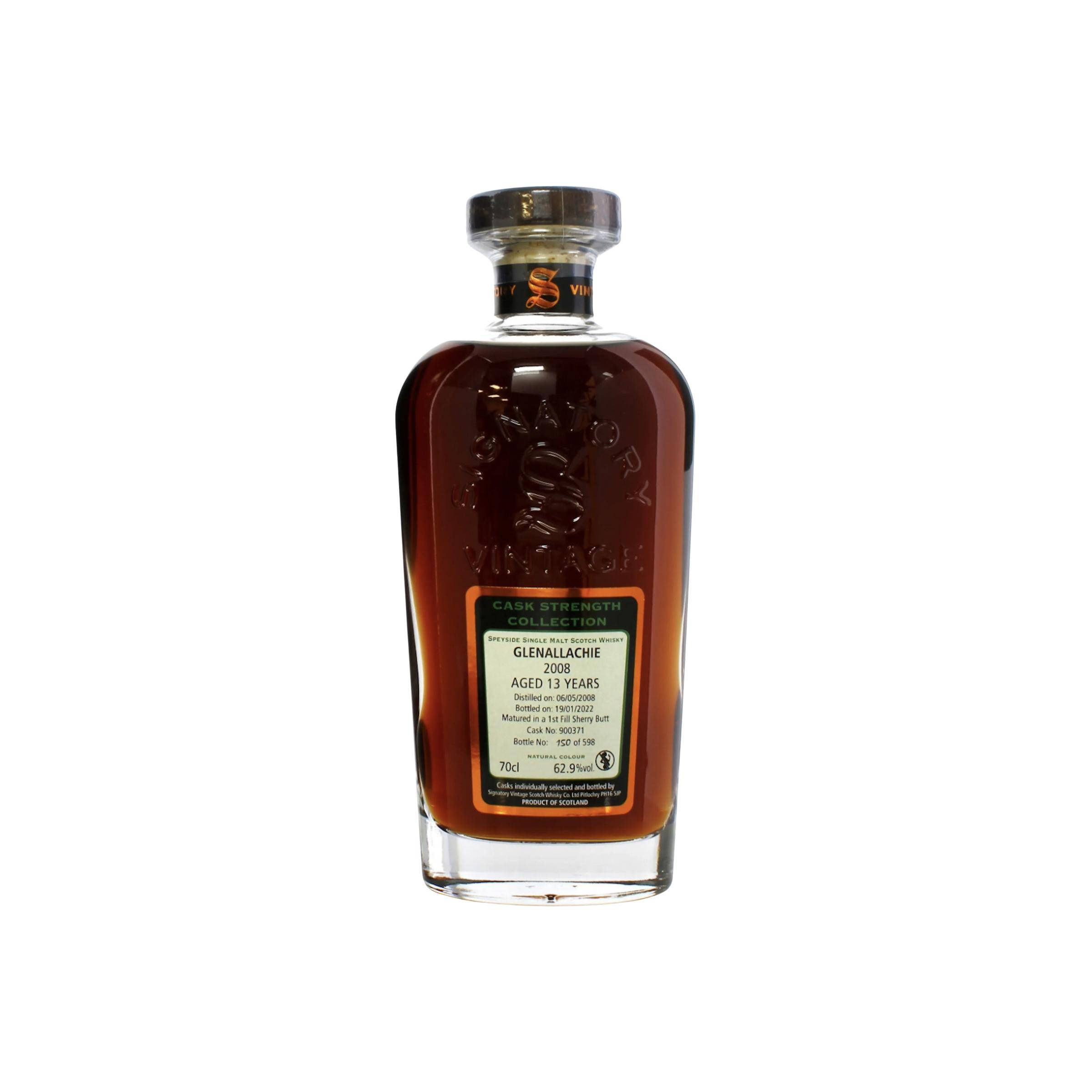 The GlenAllachie Cask Strength Collection 2008 13 Years Single Malt Whisky