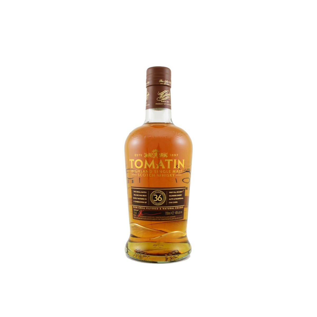 Tomatin 36 Years Single Malt Whisky