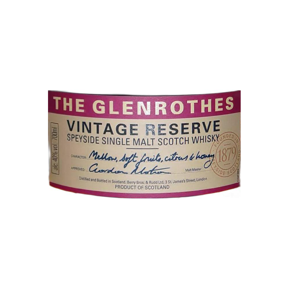 The Glenrothes Single Malt Whisky 2