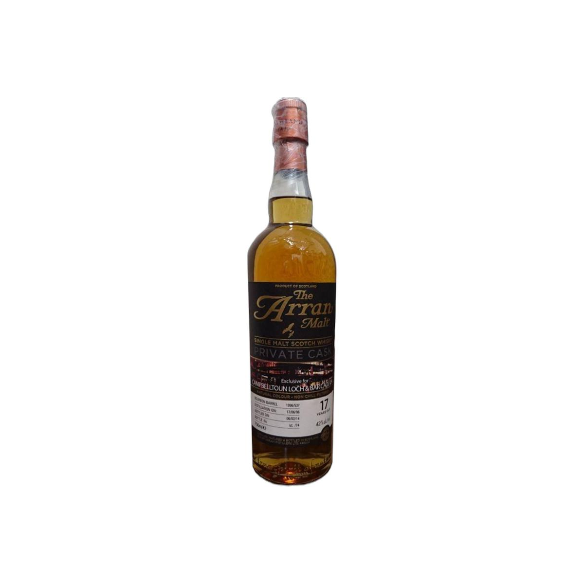 Arran Private Cask 1996 17 Years Single Malt Whisky
