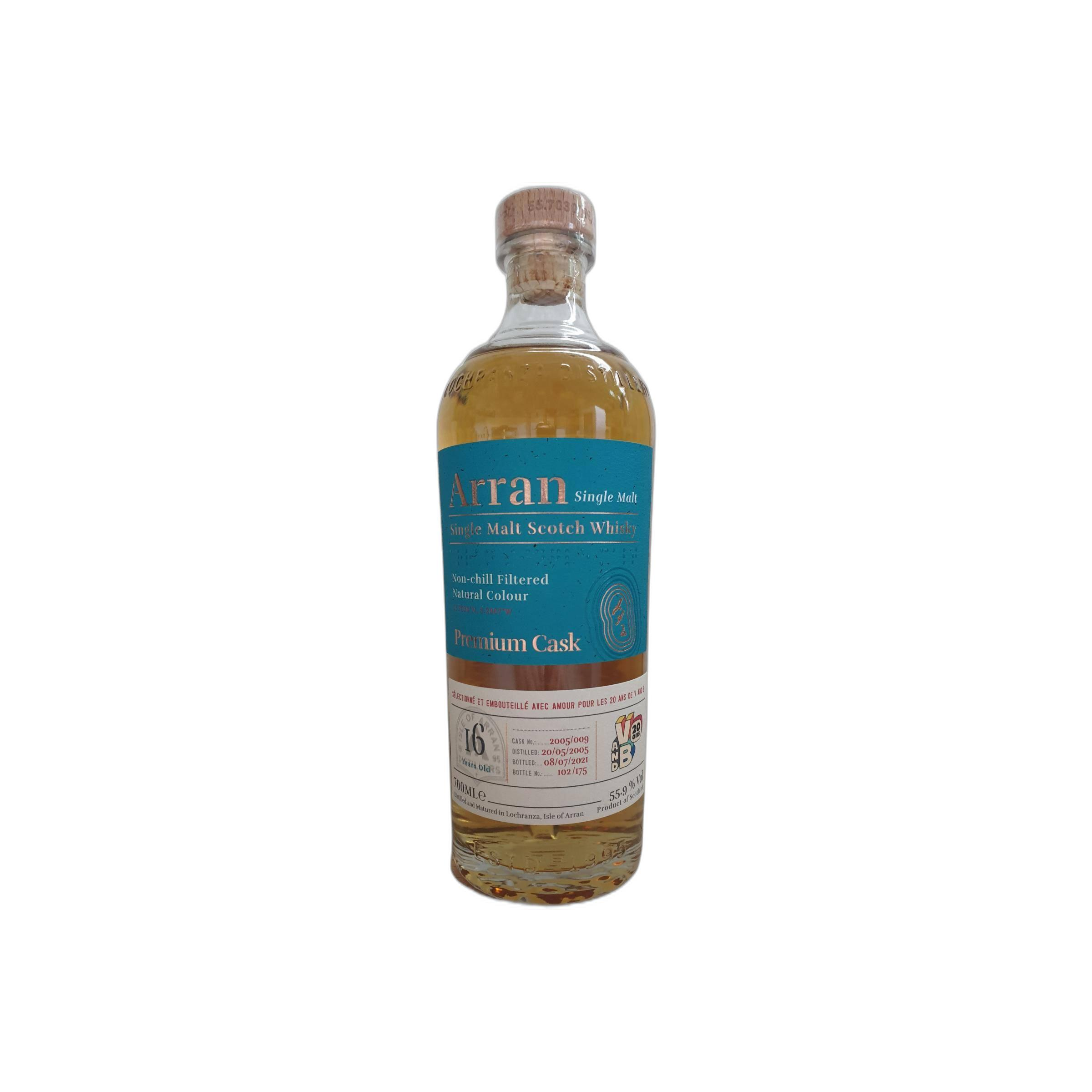 Arran 2005 16 Years Single Malt Whisky