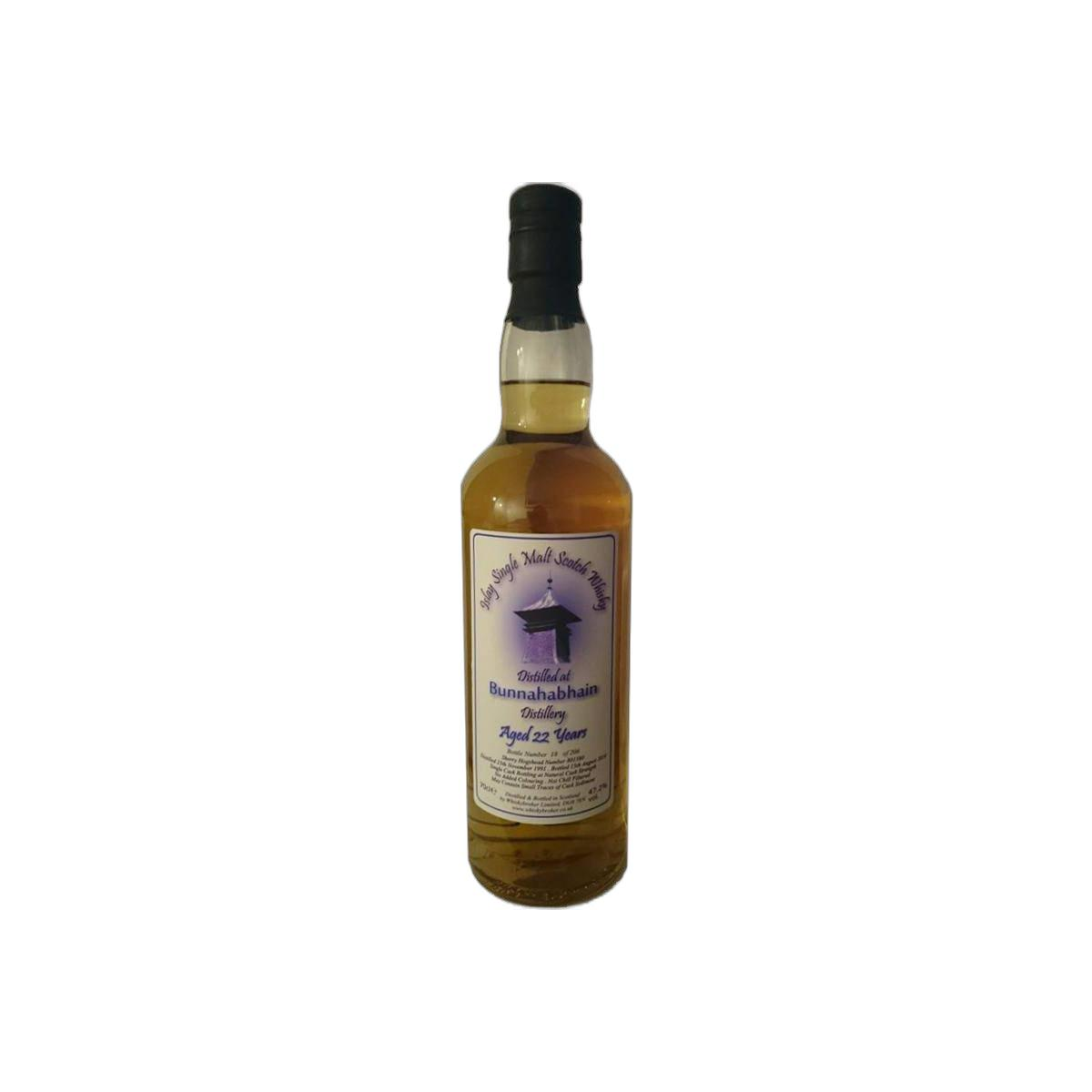 Bunnahabhain 1991 22 Years Single Malt Whisky