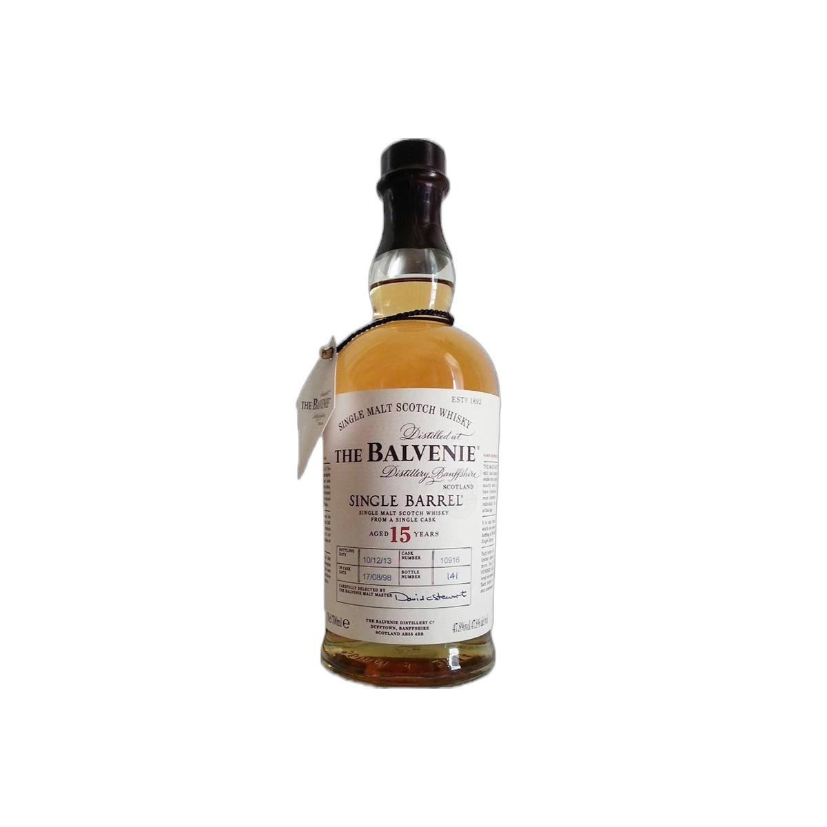 The Balvenie Single Cask 1998 15 Years Single Malt Whisky