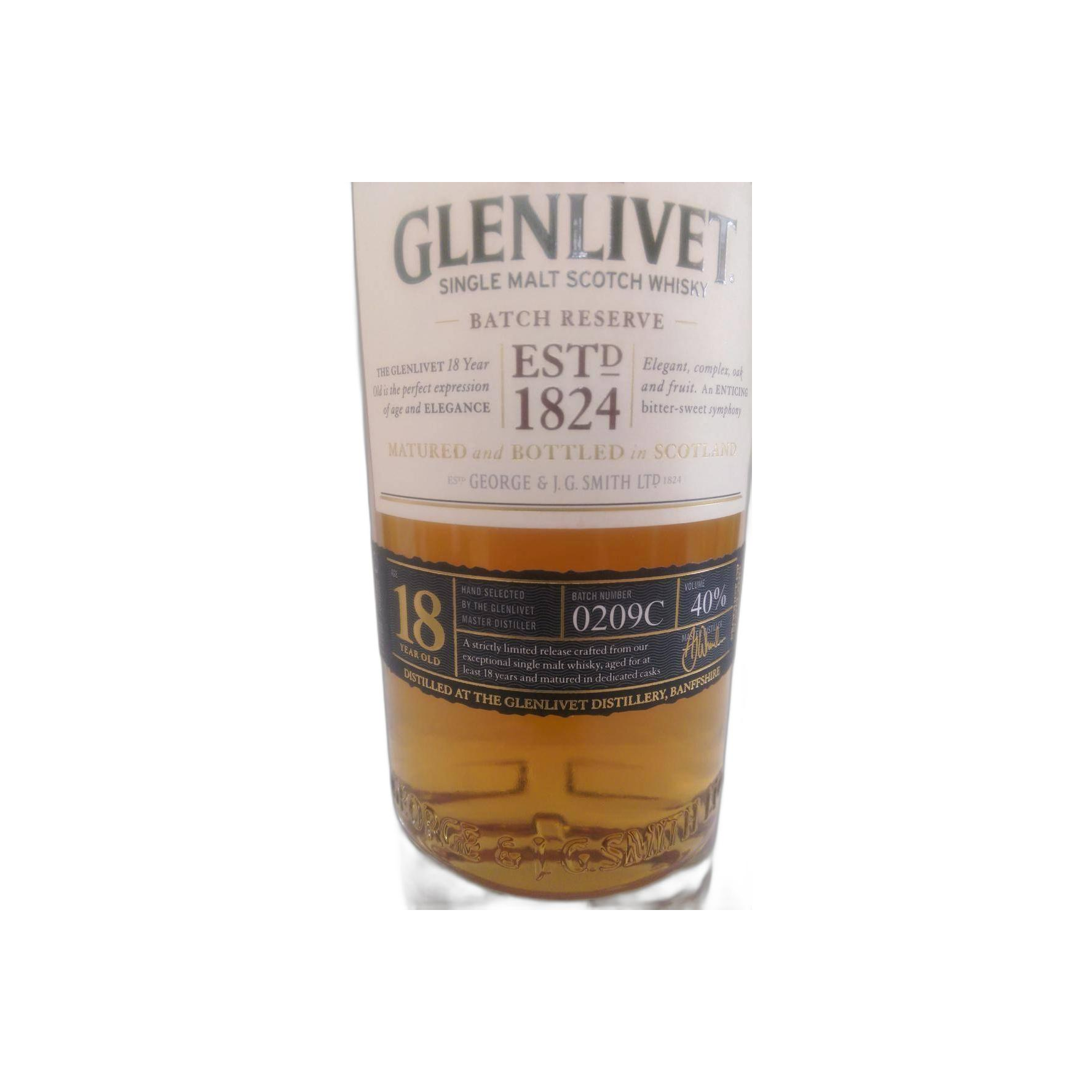 The Glenlivet 18 Years Single Malt Whisky 3