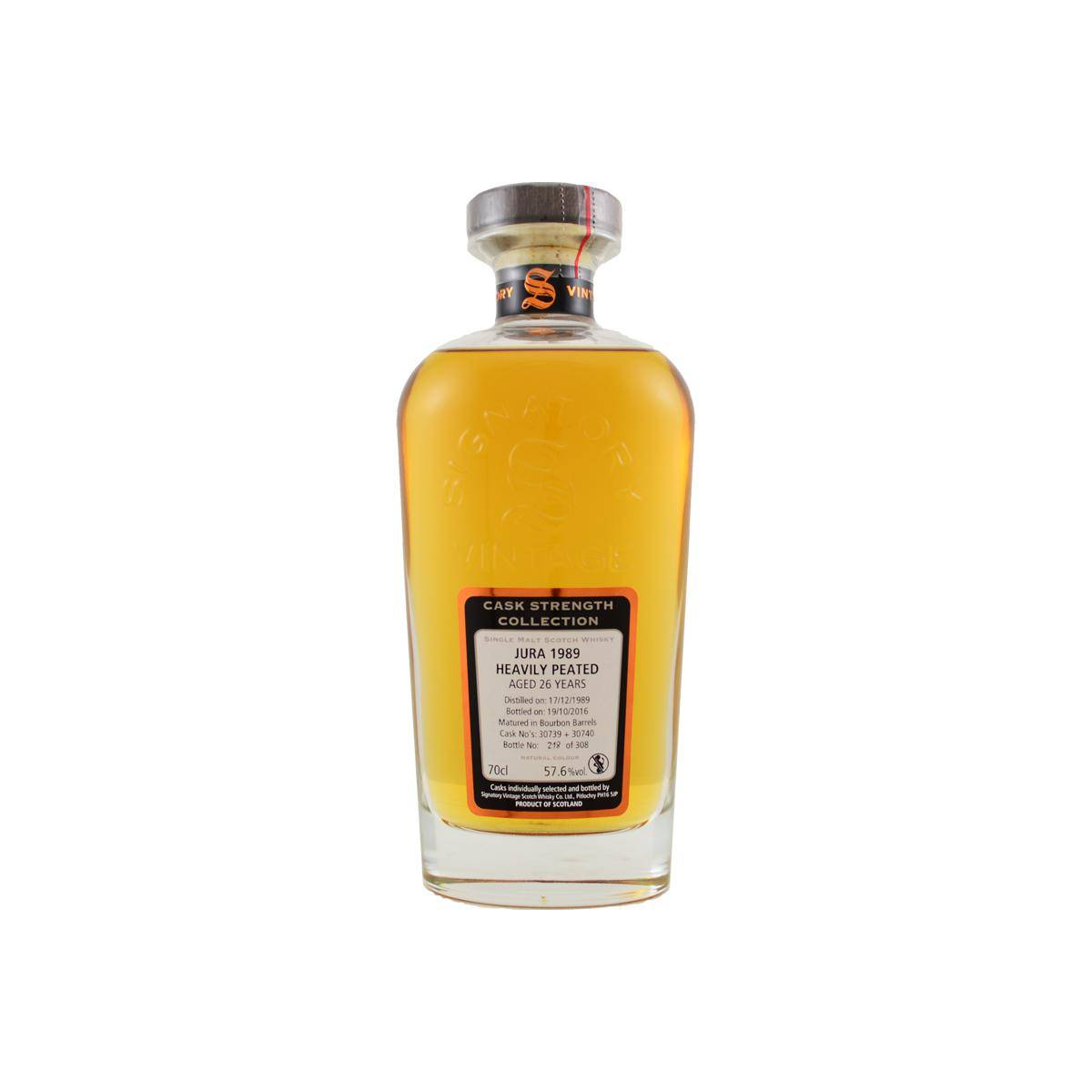 Jura Cask Strength Collection 1989 26 Years Single Malt Whisky