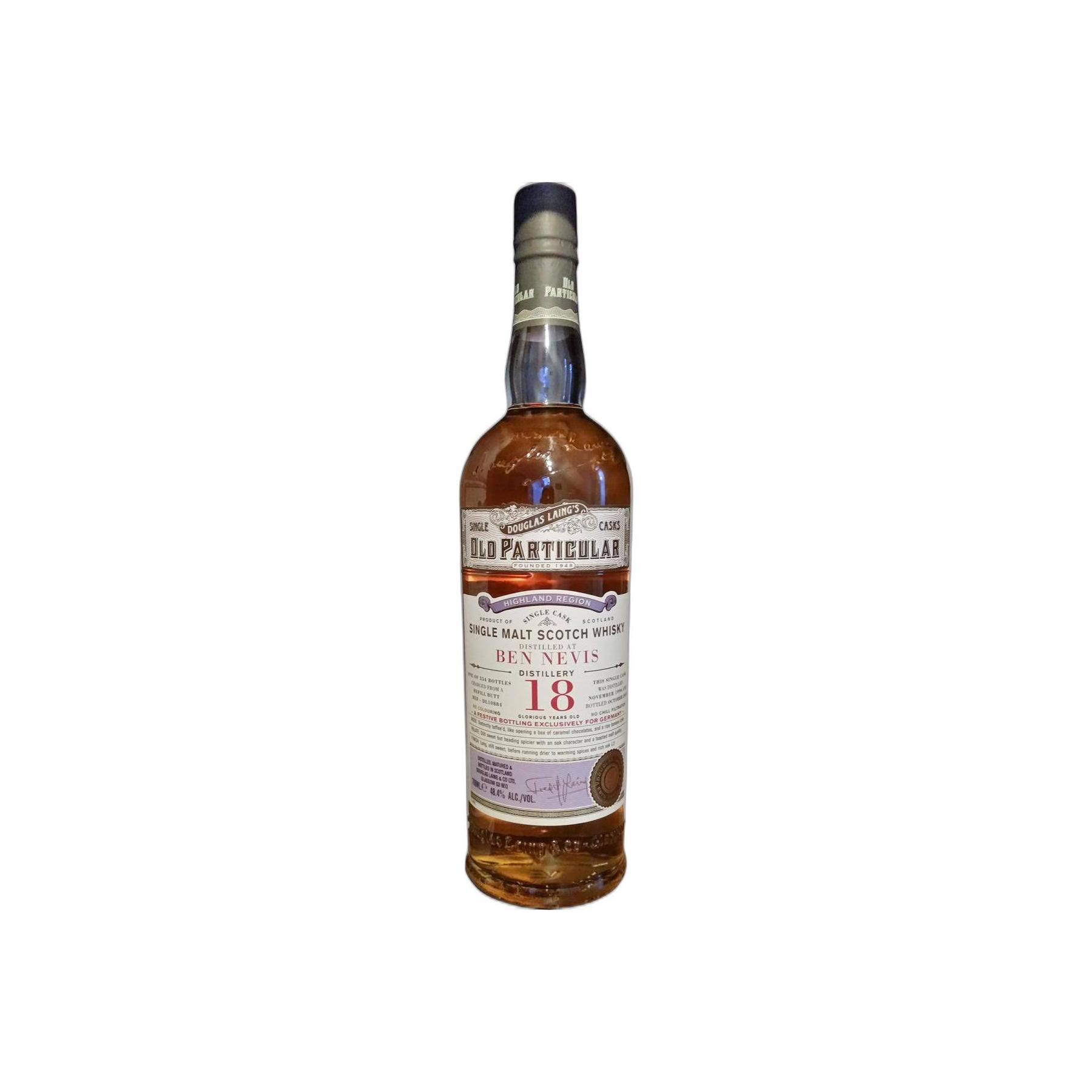 Ben Nevis Old Particular 1996 18 Years Single Malt Whisky