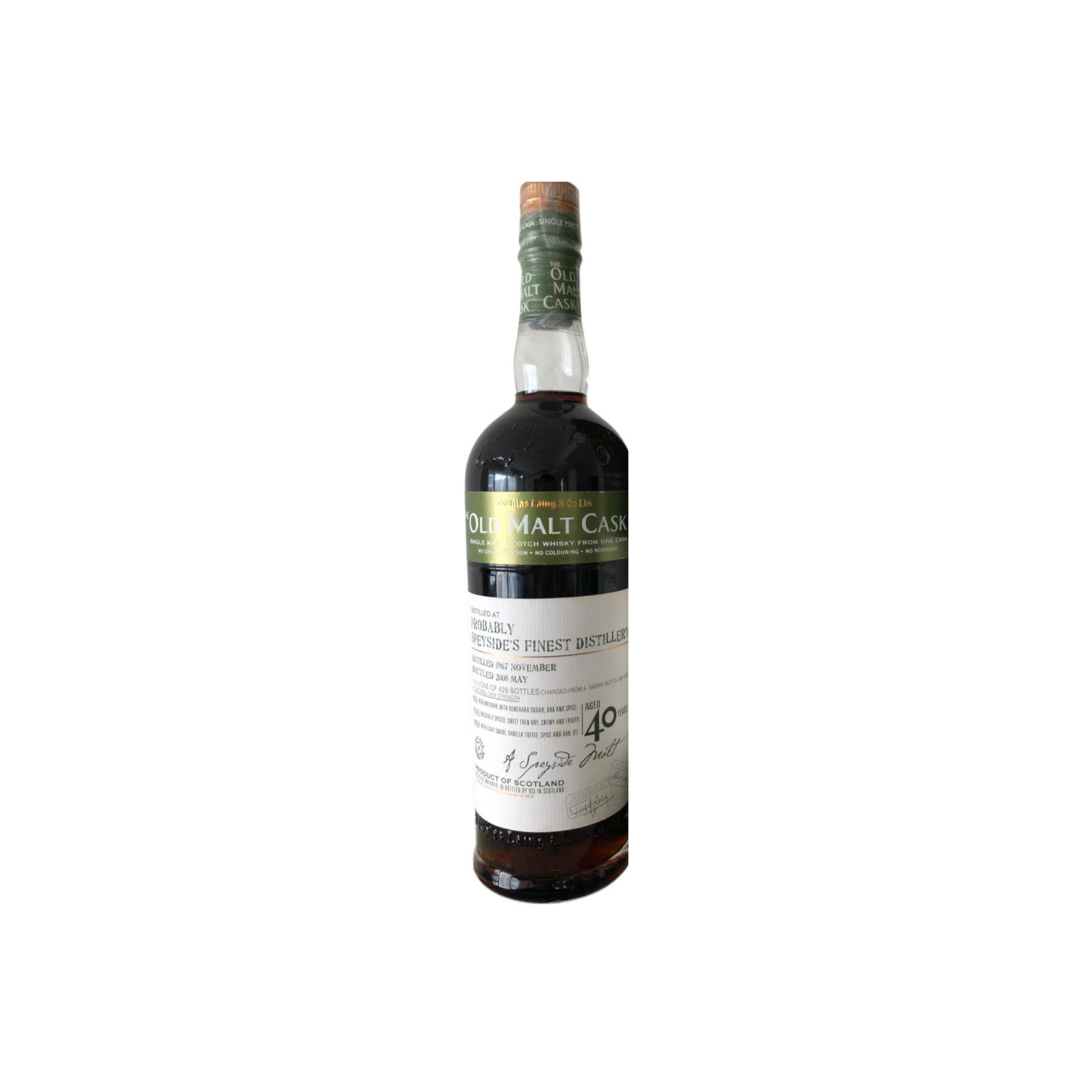 Douglas Laing Old Malt Cask 1967 40 Years Single Malt Whisky