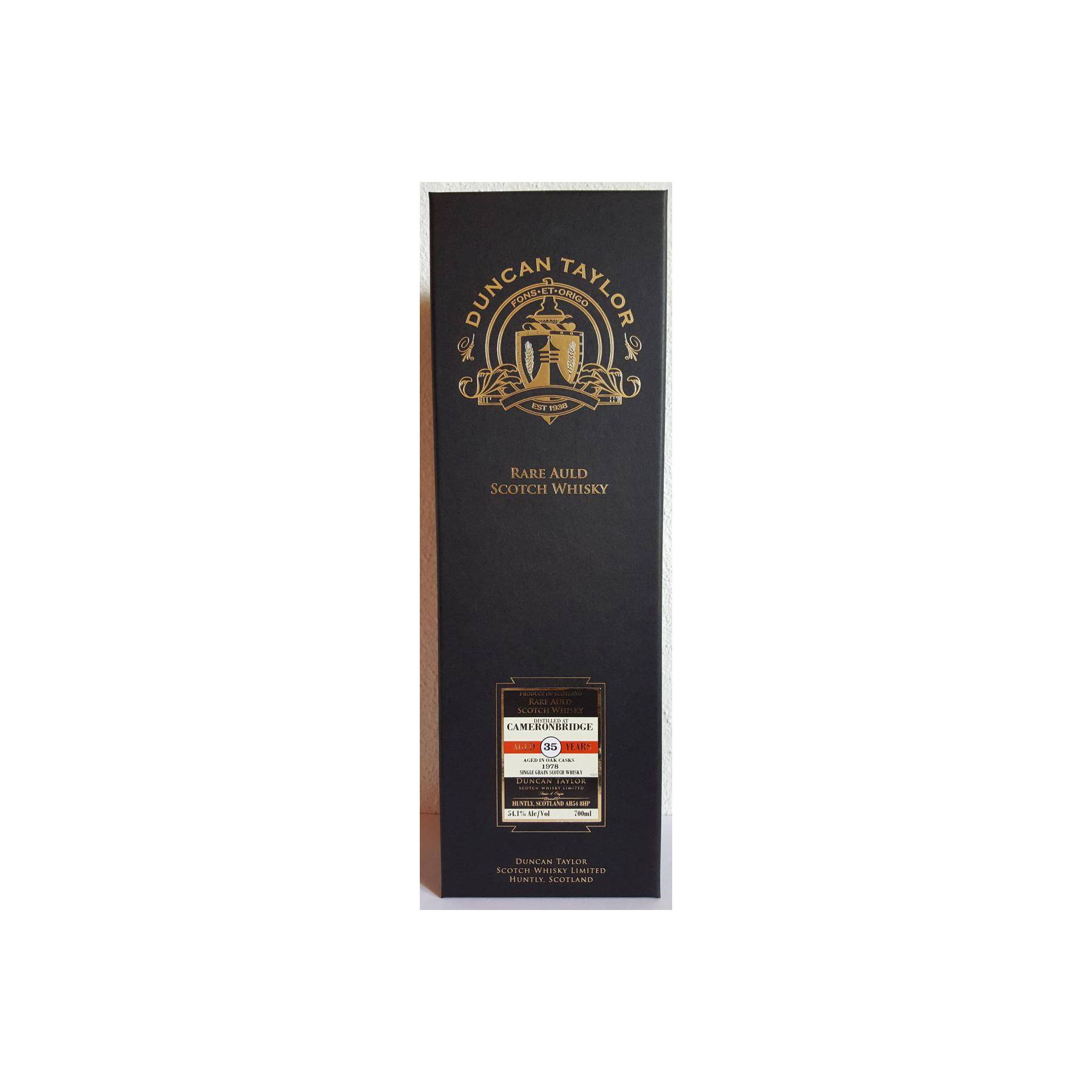 Cameronbridge Rare Auld 1978 35 Years Single Grain Whisky 3