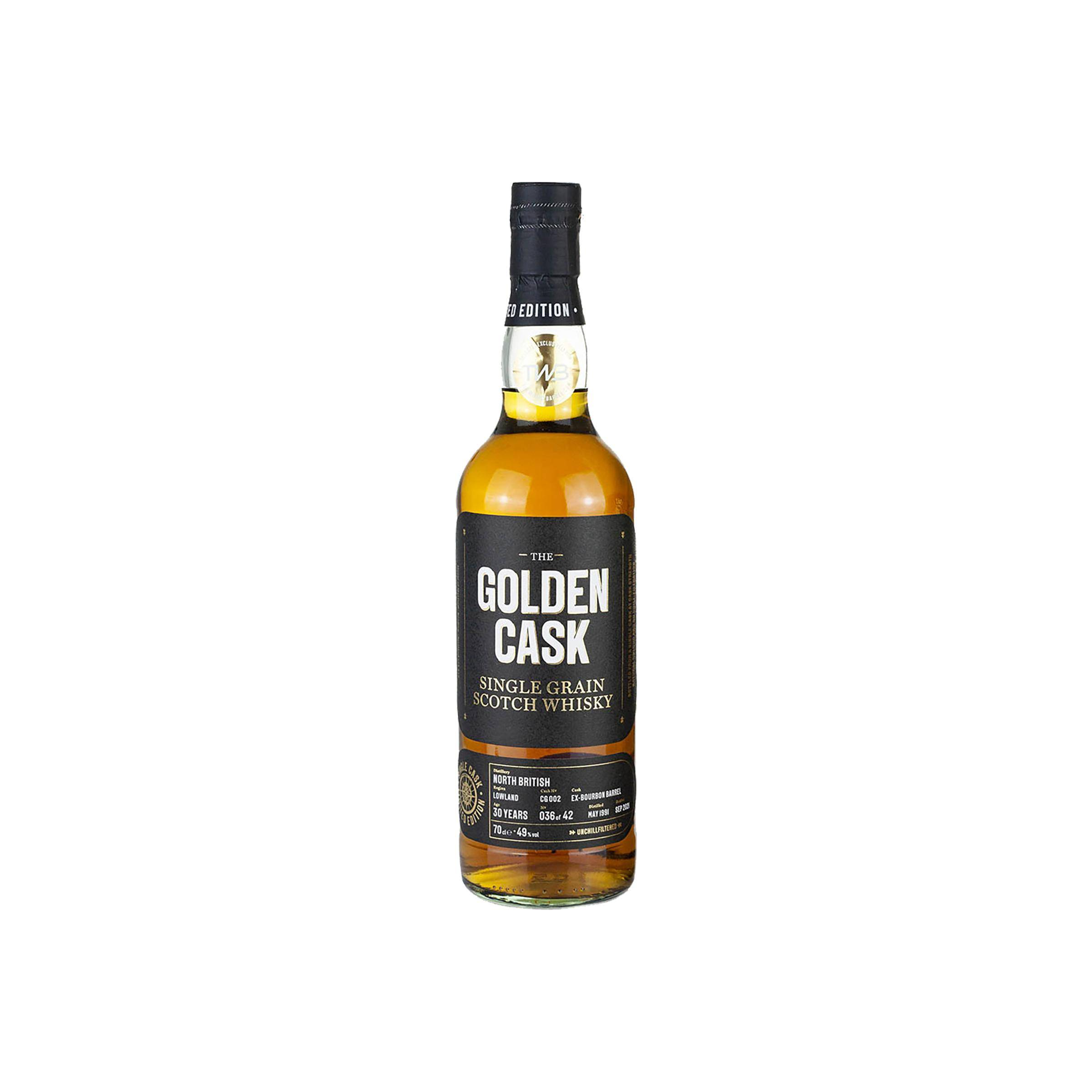 North British 1991 30 Years Single Grain Whisky