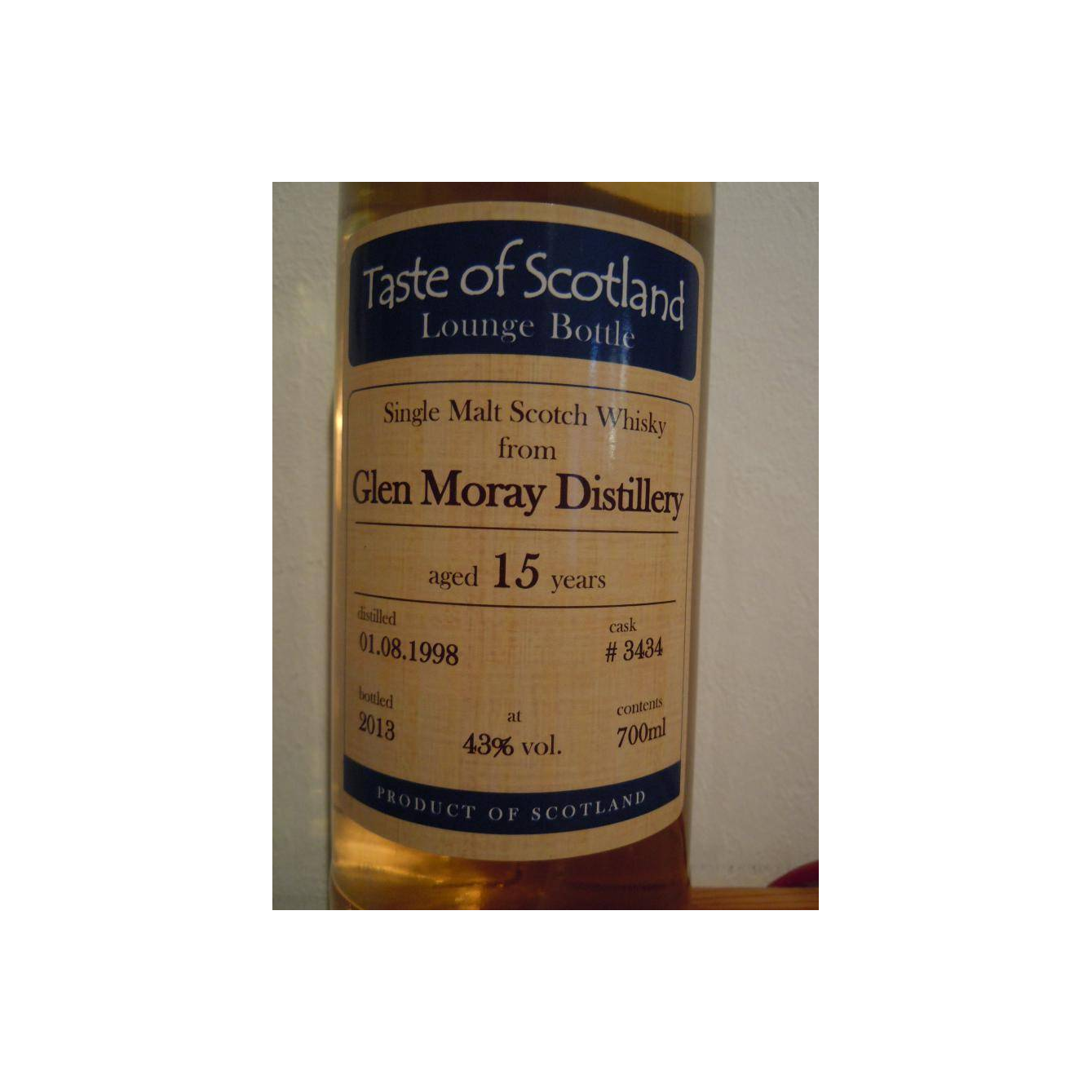 Glen Moray 1998 15 Years Single Malt Whisky 2