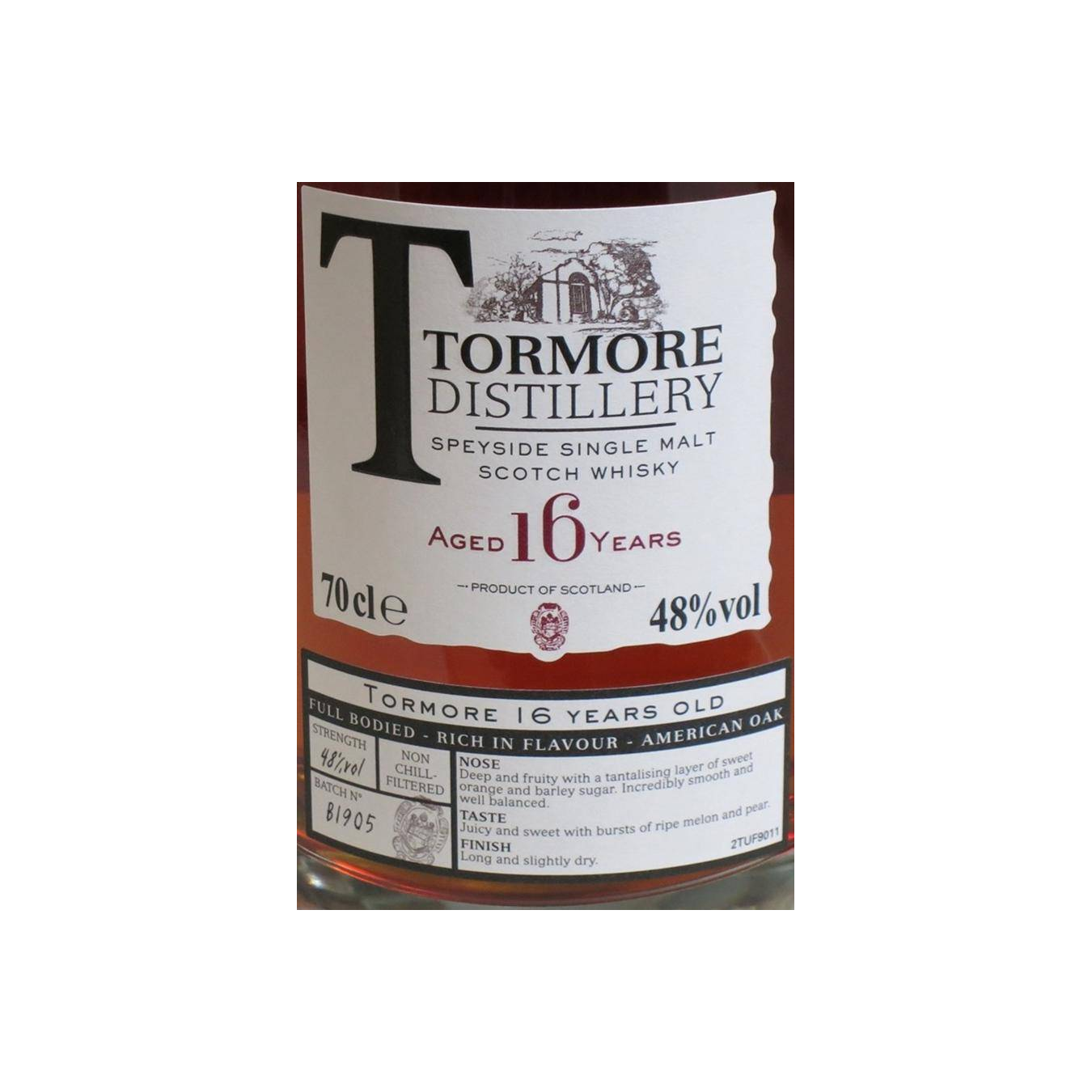 Tormore 16 Years Single Malt Whisky