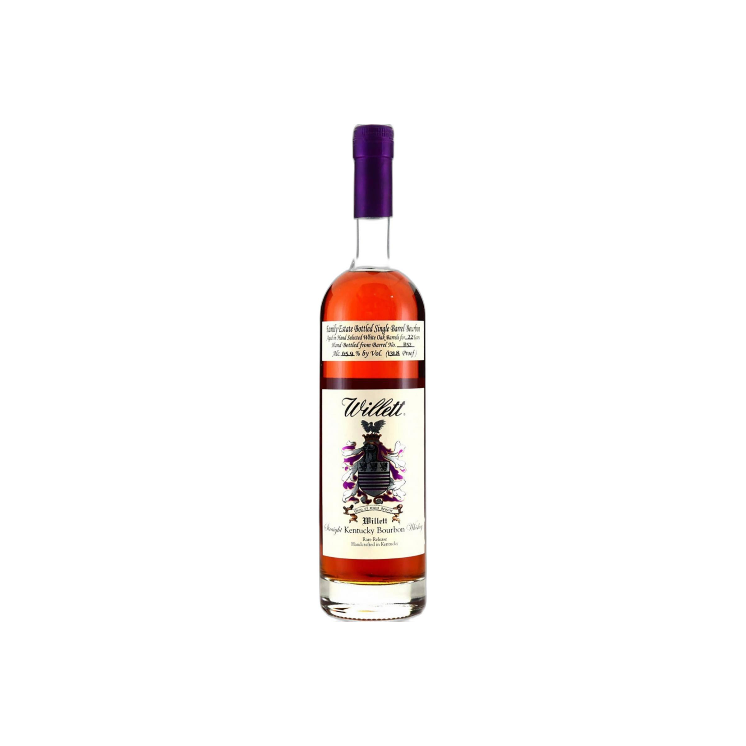 Willett Family Estate Bottled Single Barrel Bourbon 22 Years Bourbon Whisky