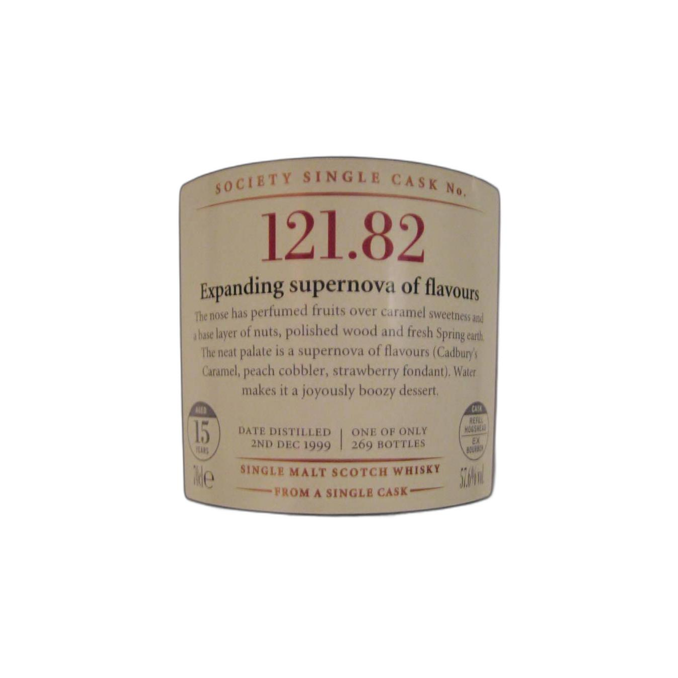 The Scotch Malt Whisky Society 1999 15 Years Single Malt Whisky 2