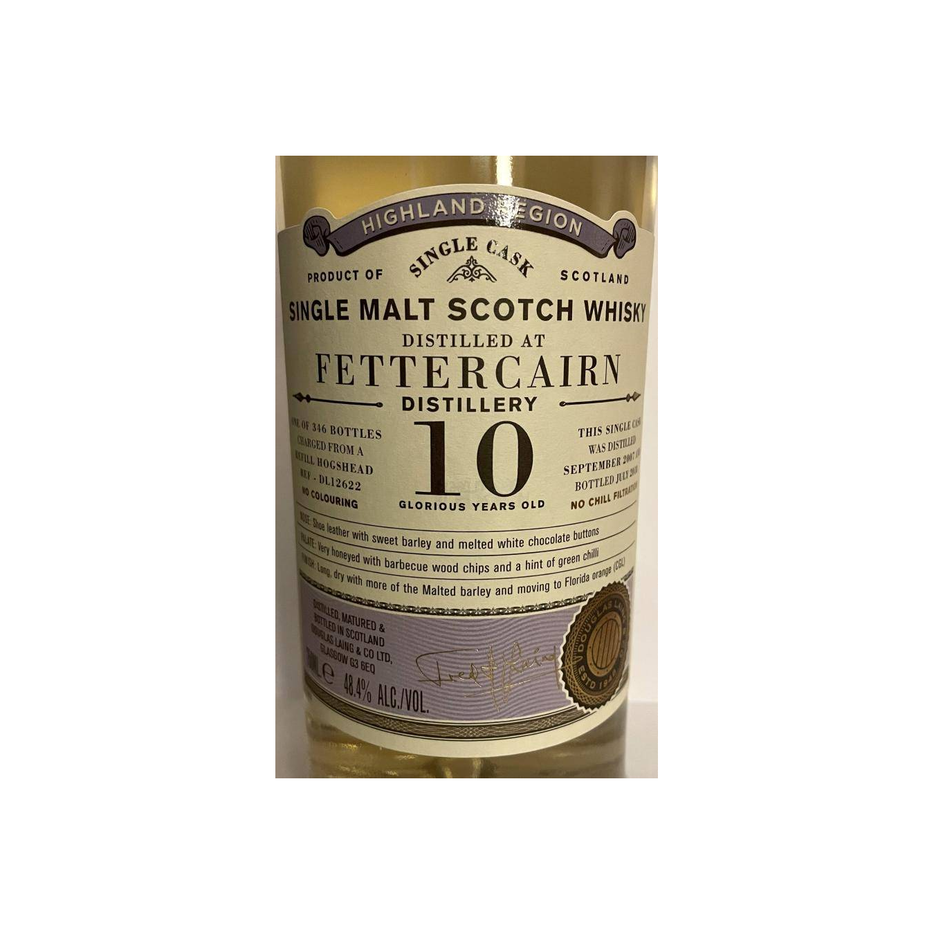 Fettercairn Old Particular 2007 10 Years Single Malt Whisky 3