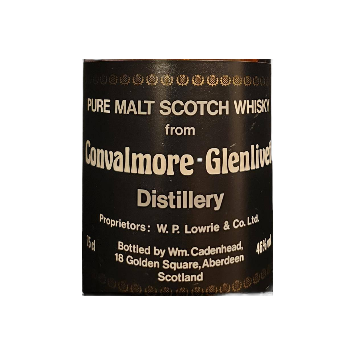 Convalmore 1962 23 Years Single Malt Whisky