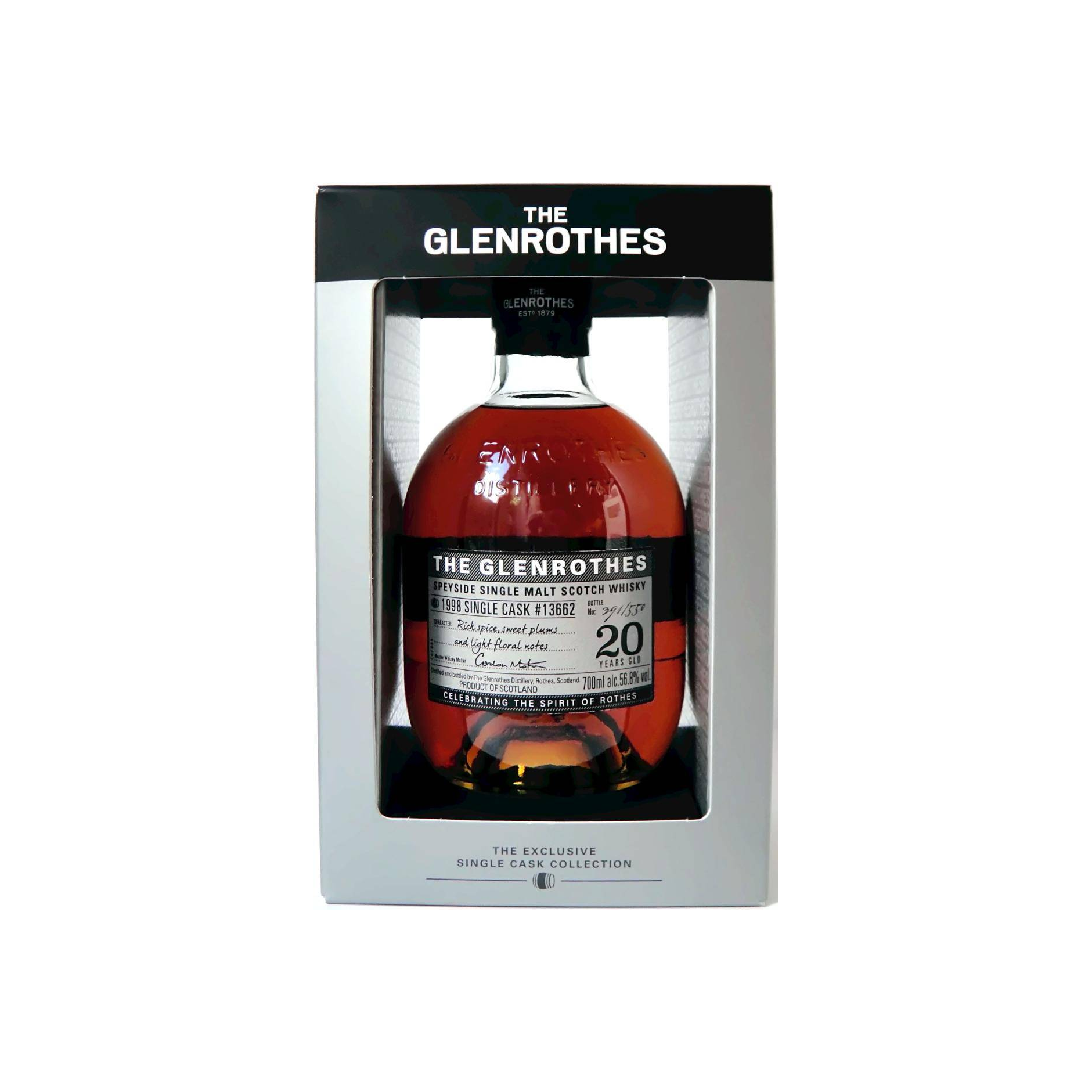 The Glenrothes Single Cask 1998 20 Years Single Malt Whisky 3