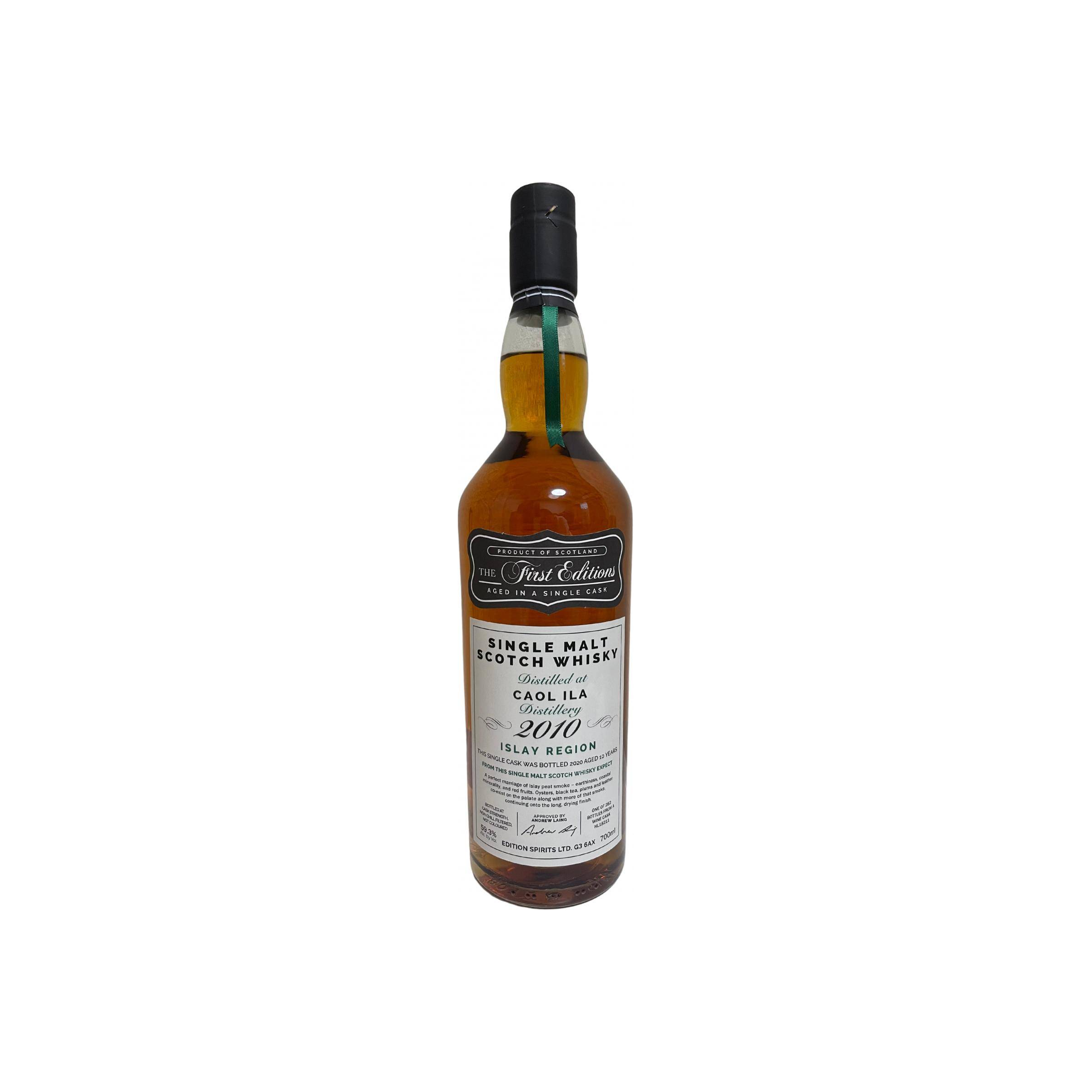 Caol Ila The First Editions 2010 10 Years Single Malt Whisky