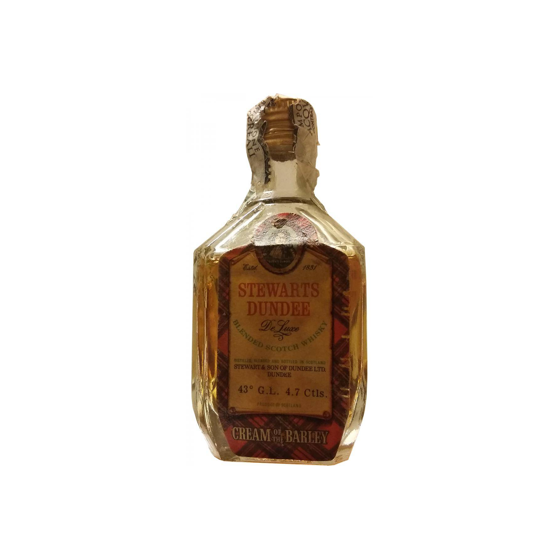 Stewarts Dundee De Luxe Blended Scotch Whisky