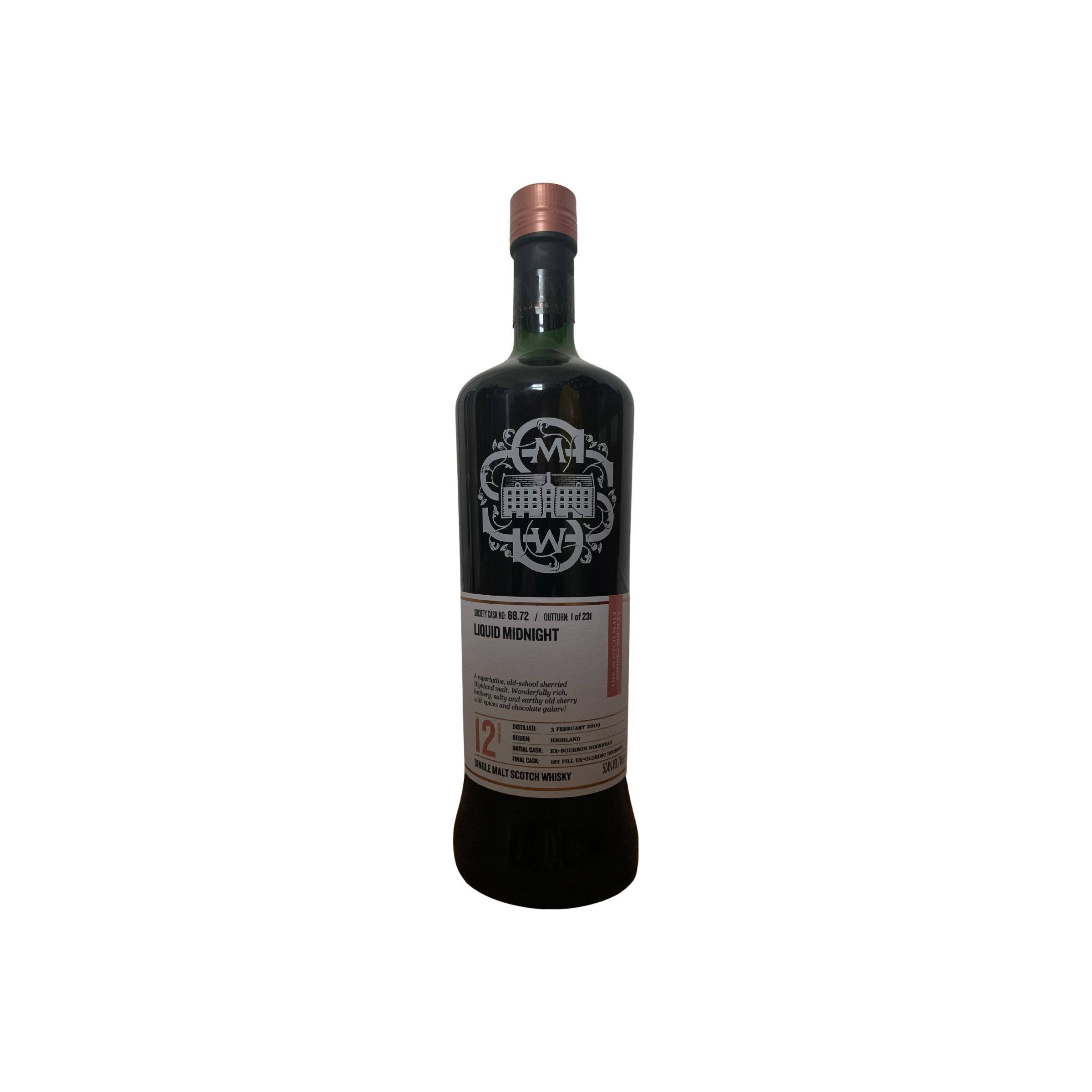 The Scotch Malt Whisky Society 2009 12 Years Single Malt Whisky