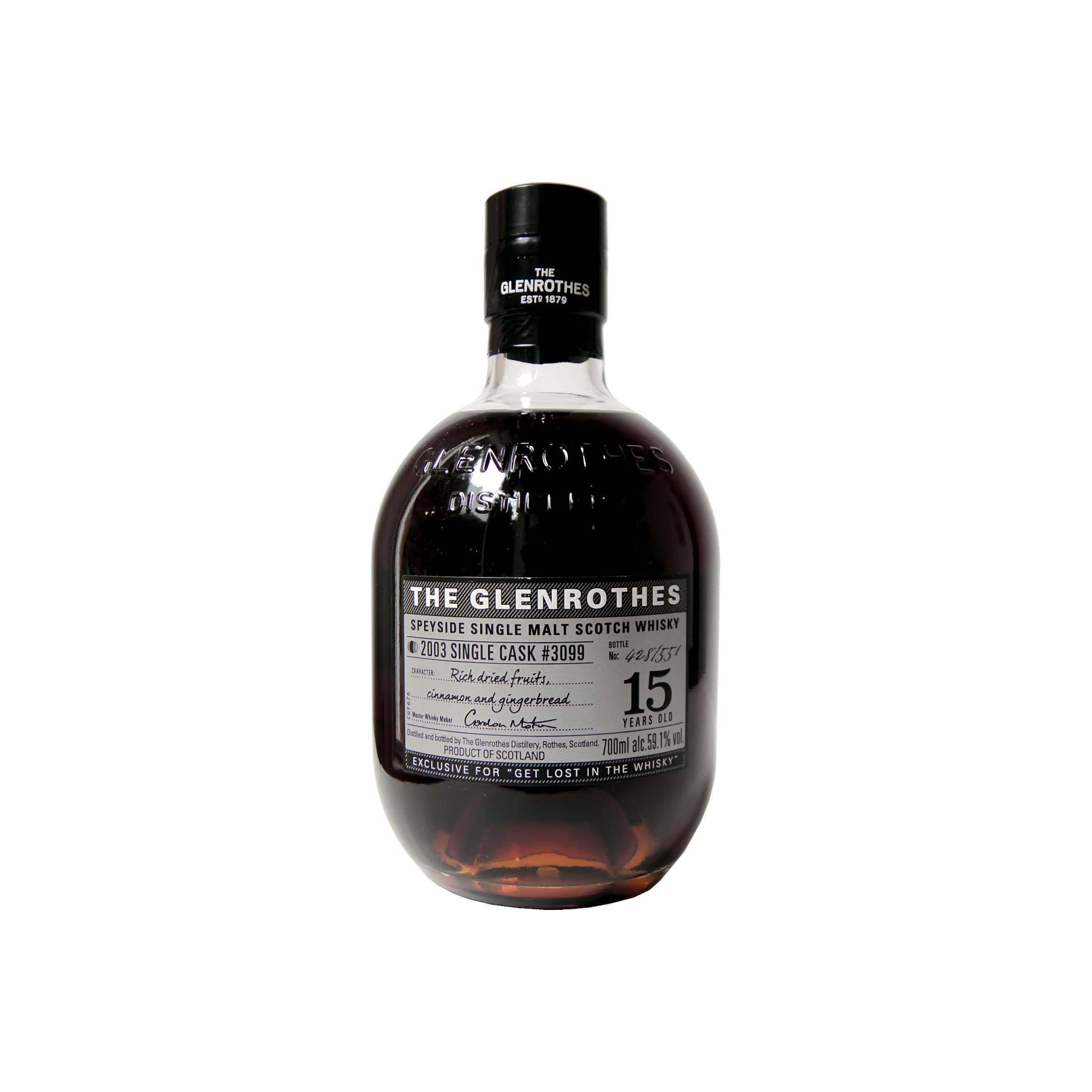 The Glenrothes Single Cask 2003 15 Years Single Malt Whisky