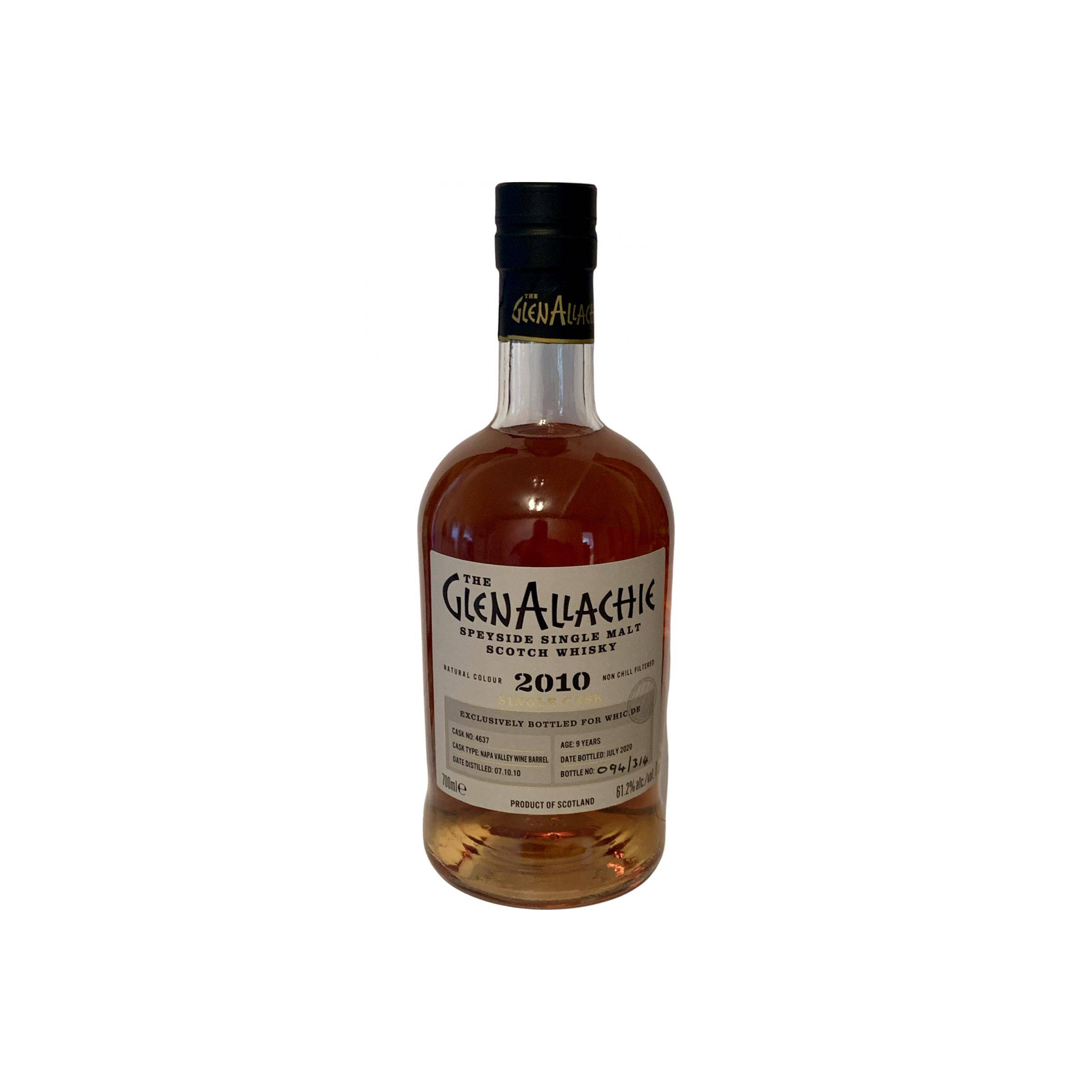 The GlenAllachie Single Cask 2010 9 Years Single Malt Whisky