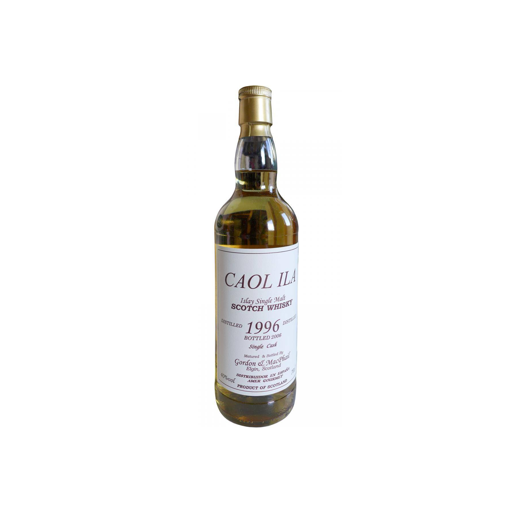 Caol Ila Single Cask 1996 9 Years Single Malt Whisky