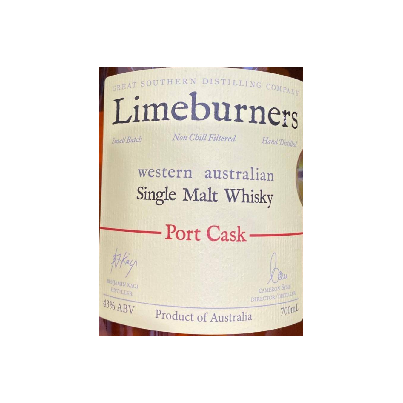 Limeburners Port Cask 2