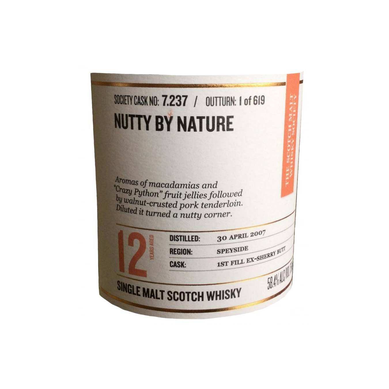 The Scotch Malt Whisky Society 2007 12 Years Single Malt Whisky 2