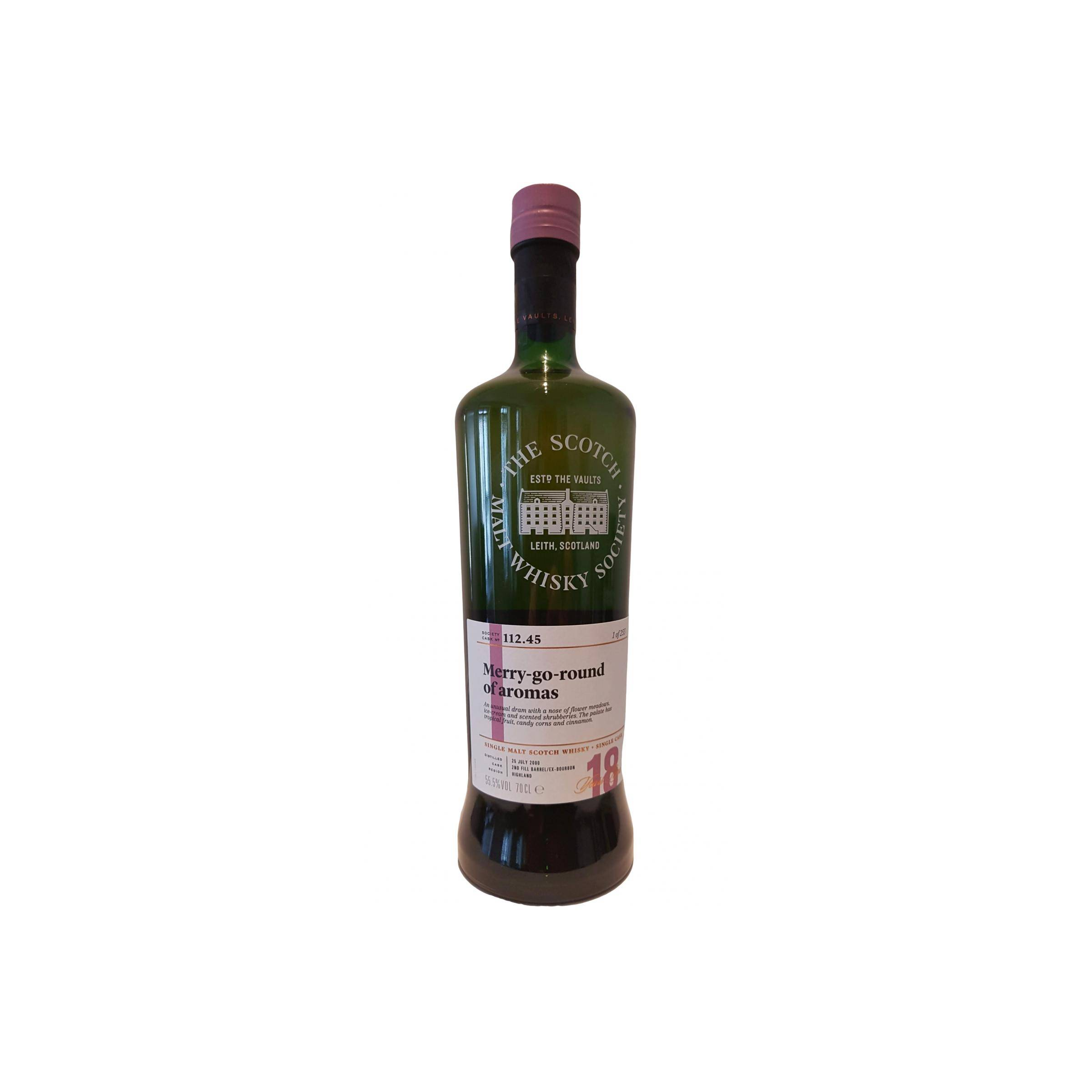 The Scotch Malt Whisky Society 2000 18 Years Single Malt Whisky