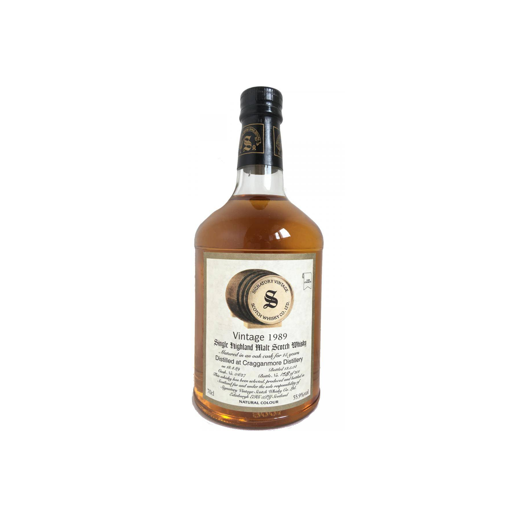 Cragganmore Vintage Collection 1989 15 Years Single Malt Whisky