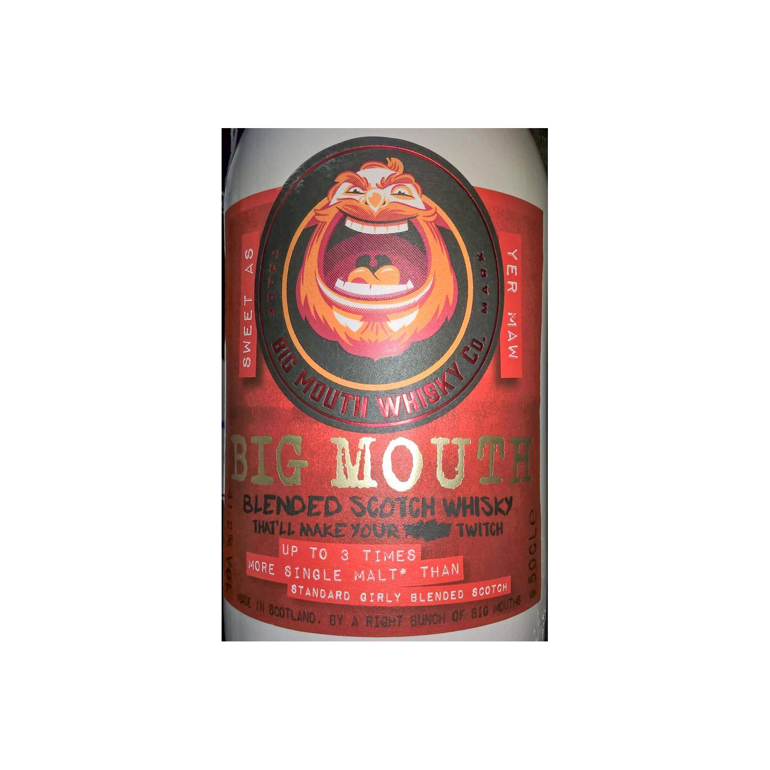 Big Mouth Blended Scotch Whisky 2