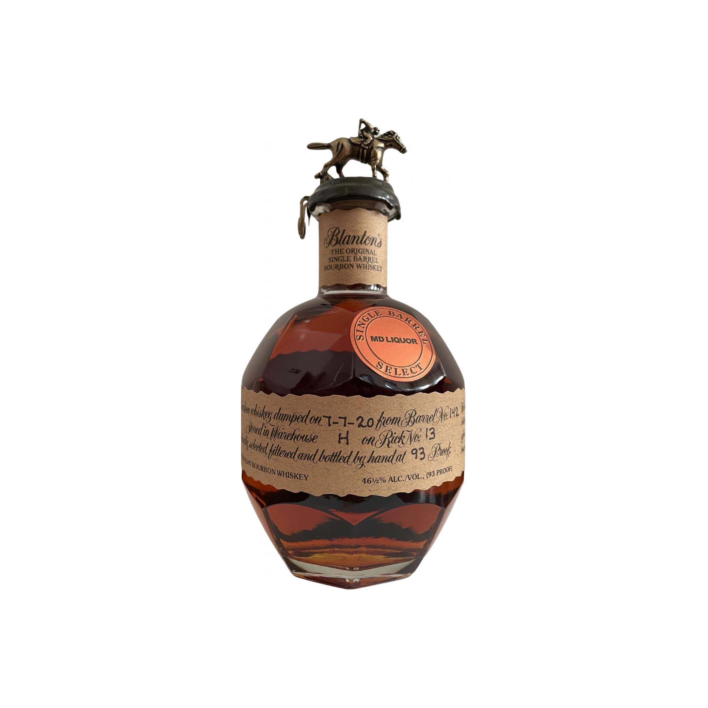 Blanton's Single Barrel Bourbon Whiskey Bourbon Whisky