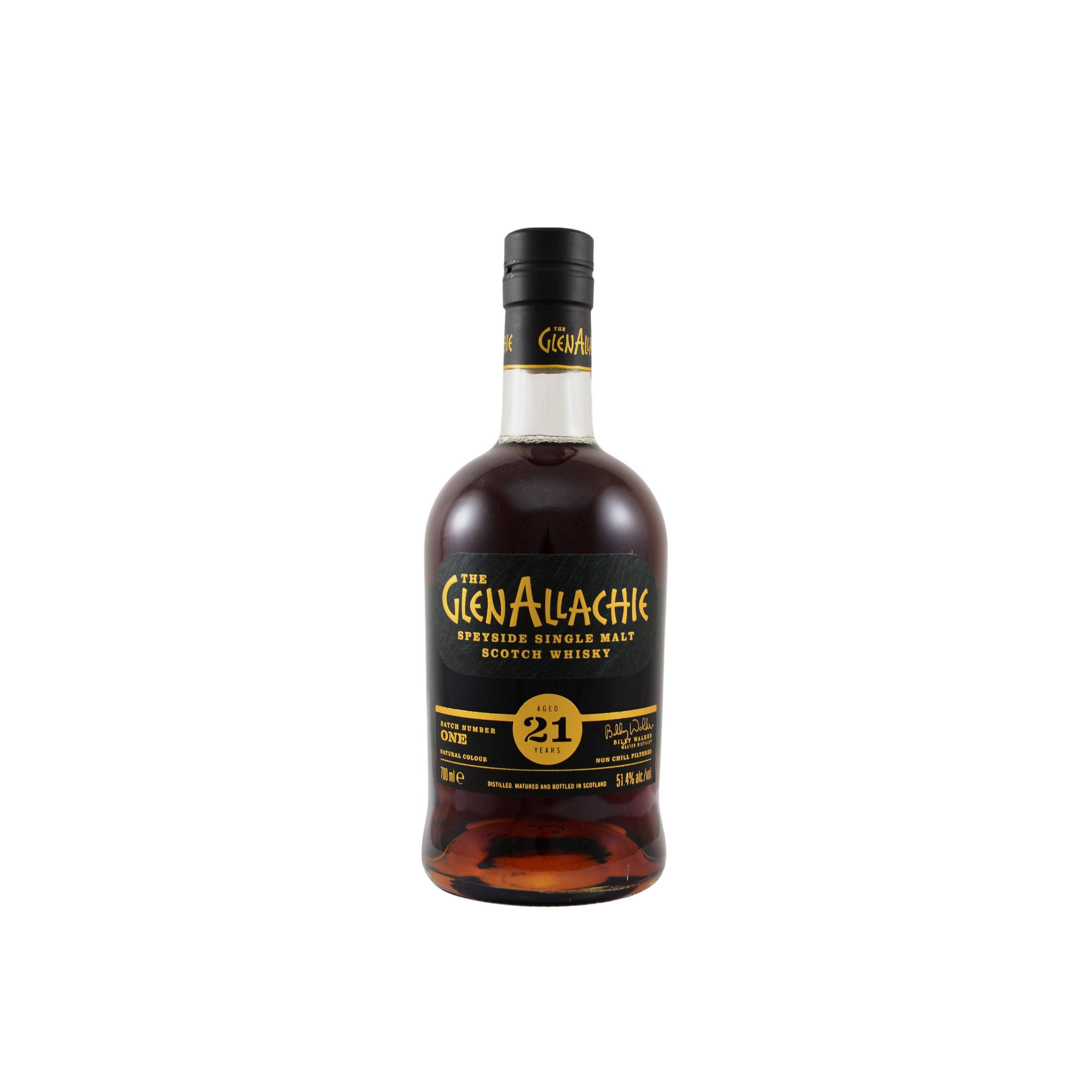 The GlenAllachie 21 Years Single Malt Whisky
