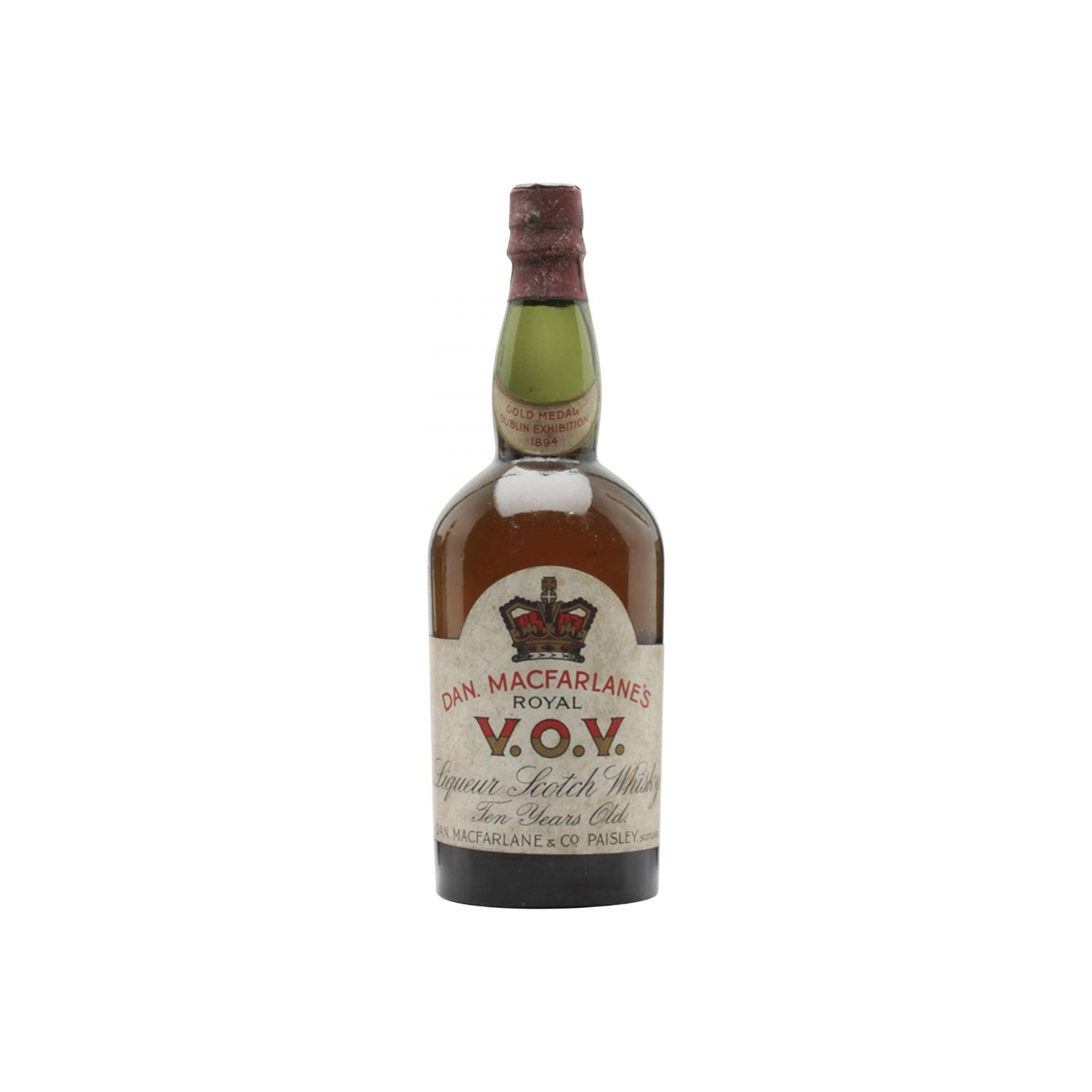 Dan Macfarlane's Royal V.O.V. Liqueur Scotch Whisky