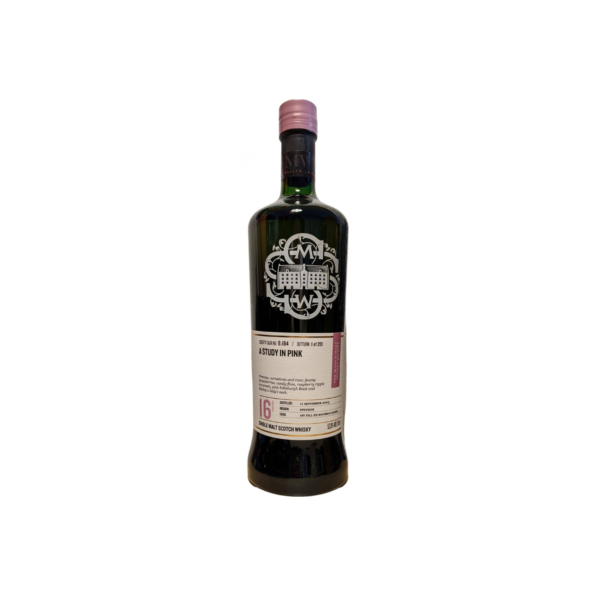 The Scotch Malt Whisky Society 2003 16 Years Single Malt Whisky
