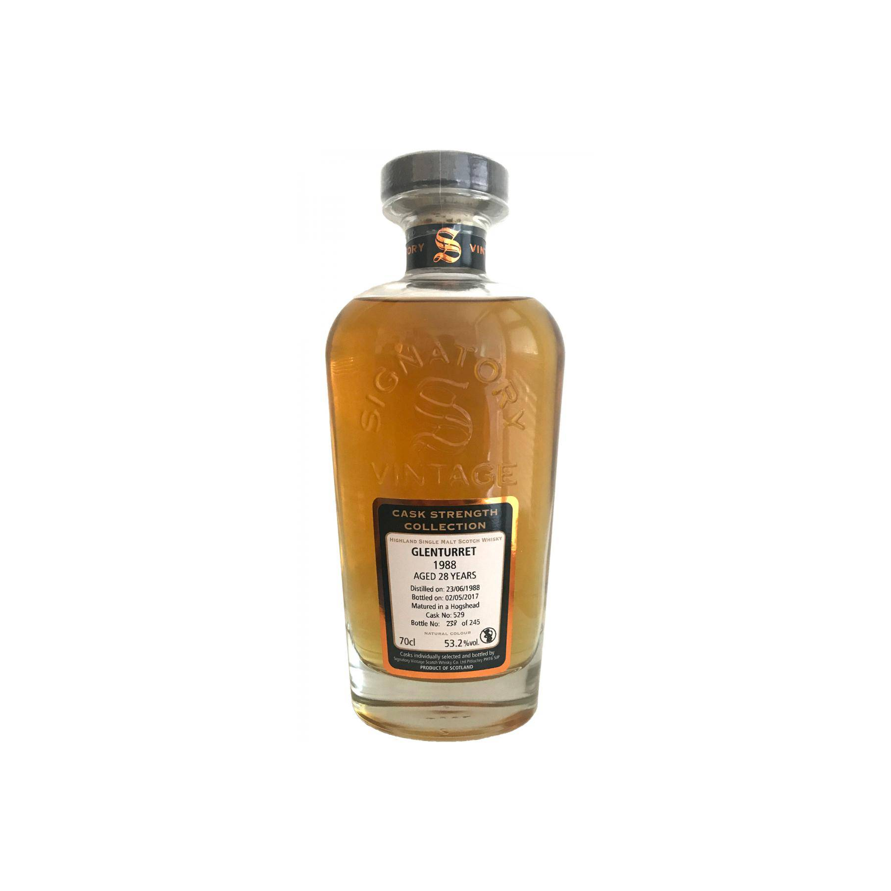 The Glenturret Cask Strength Collection 1988 28 Years Single Malt Whisky