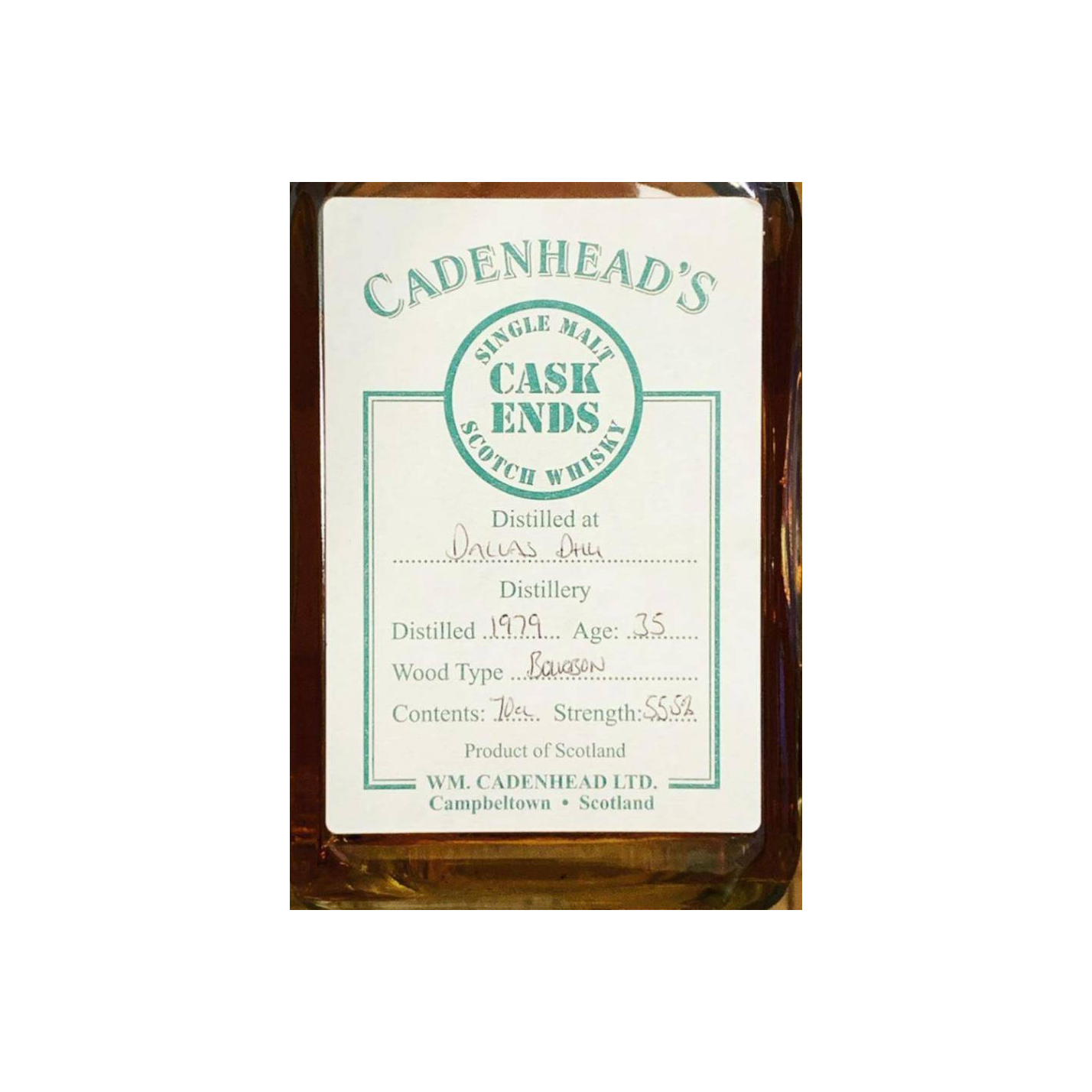 Dallas Dhu 1979 35 Years Single Malt Whisky