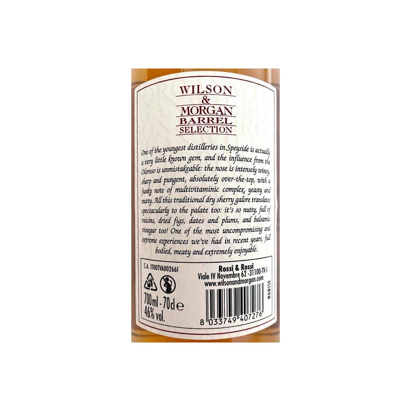The GlenAllachie Barrel Selection 2014 7 Years Single Malt Whisky 3