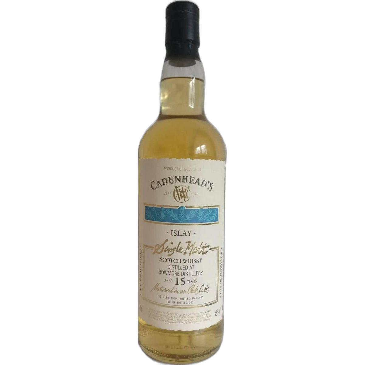 Bowmore 1989 15 Years Single Malt Whisky