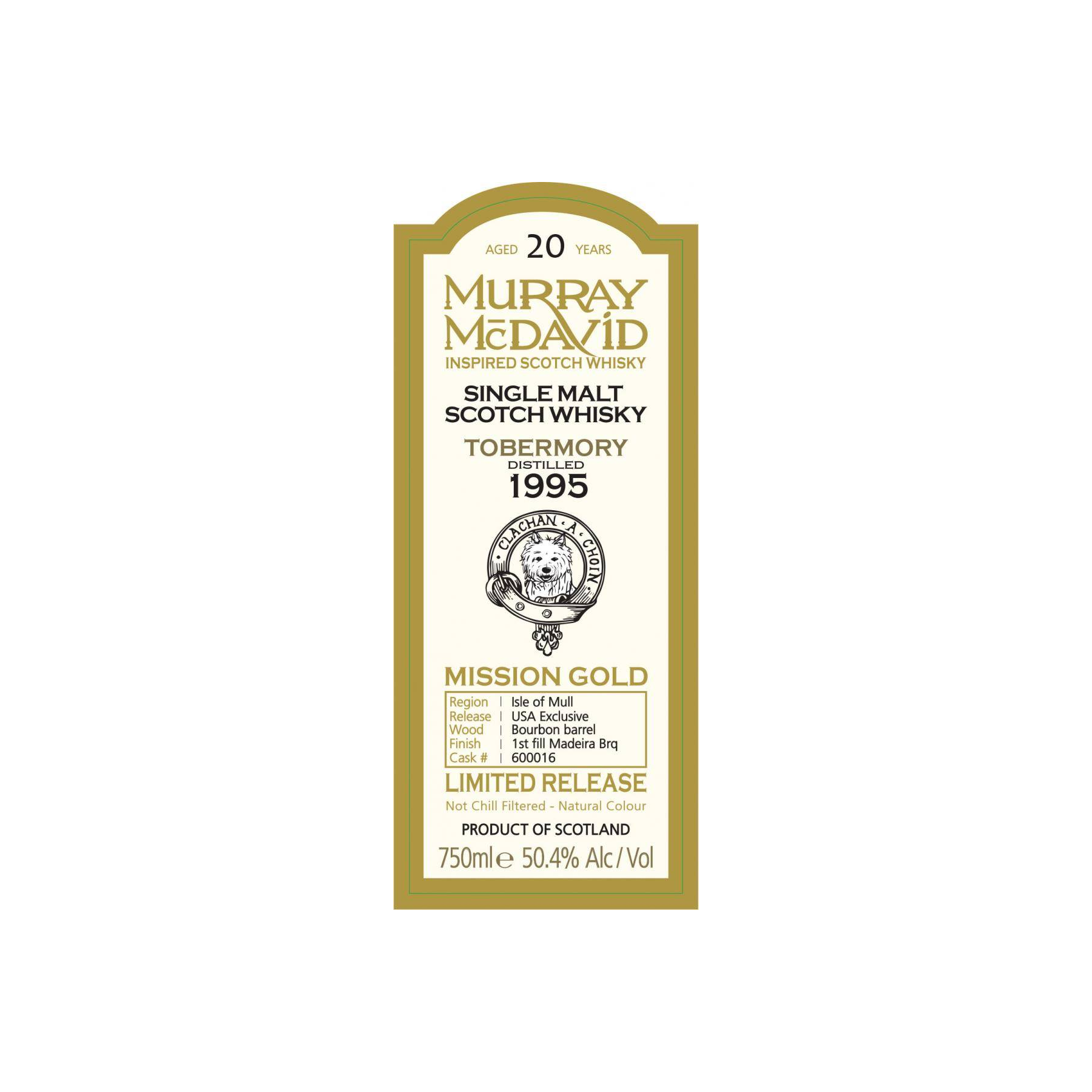 Tobermory 1995 20 Years Single Malt Whisky 2
