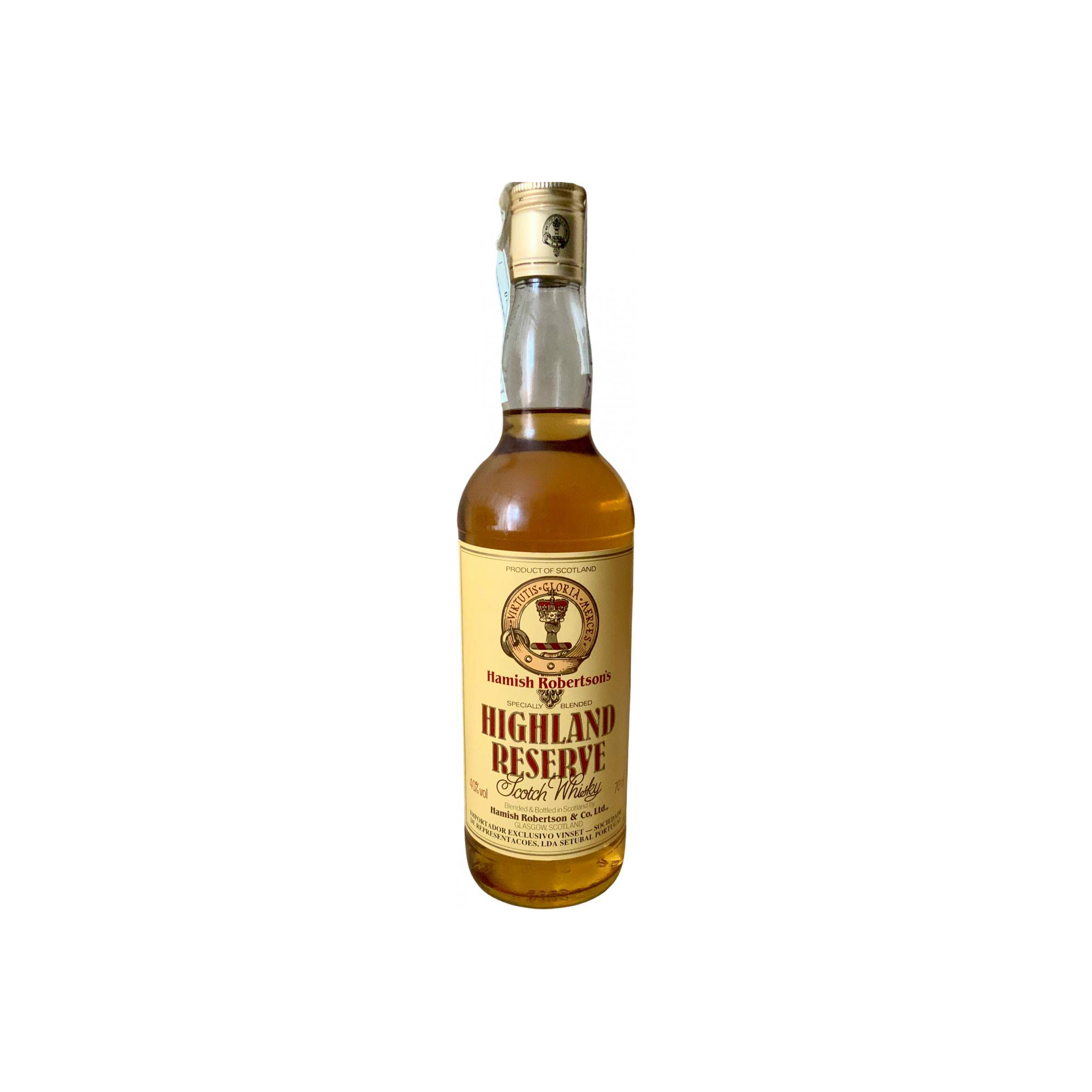 Highland Reserve Scotch Whisky