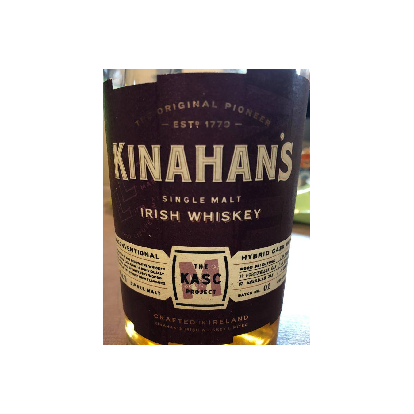 Kinahan's Single Malt Whisky