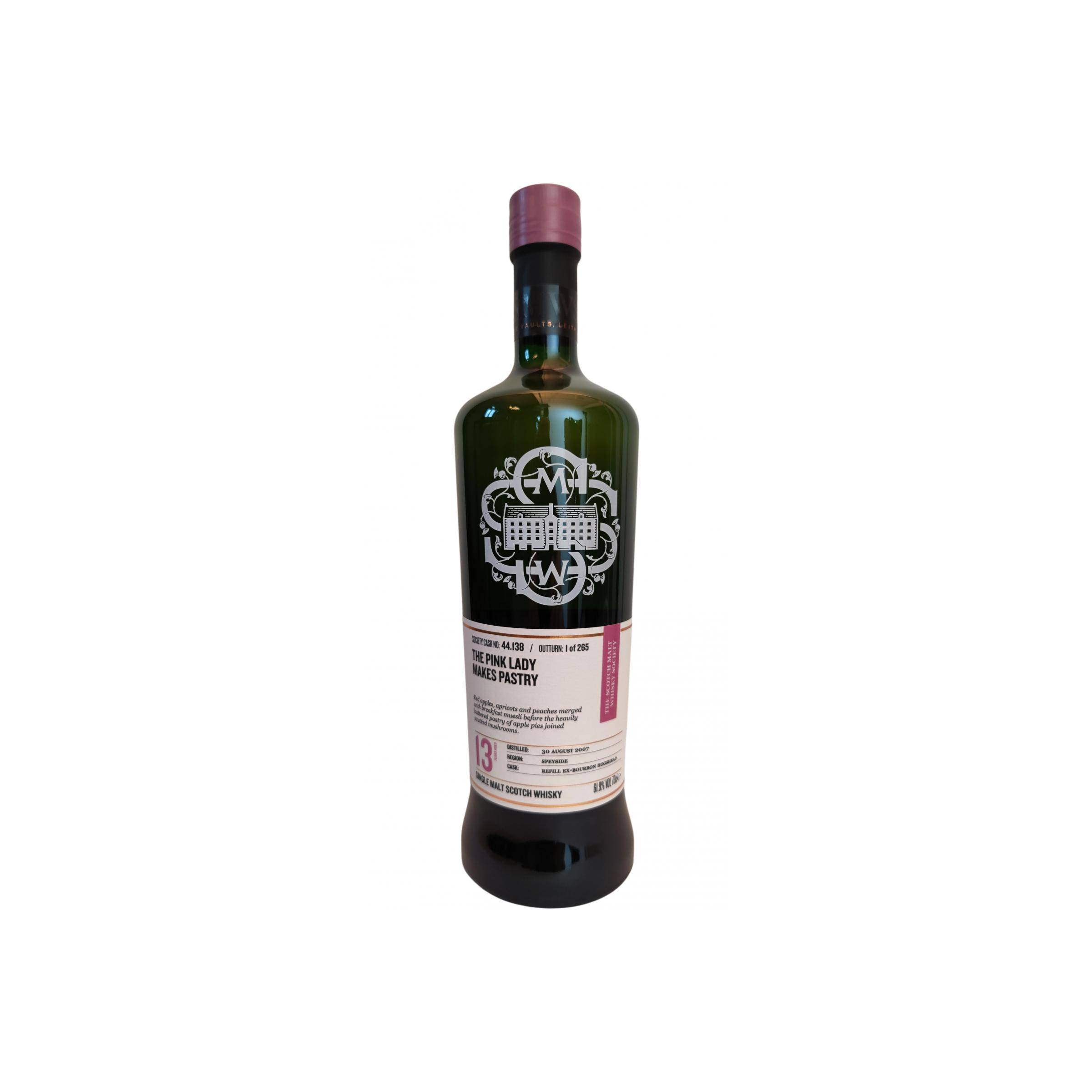 The Scotch Malt Whisky Society 2007 13 Years Single Malt Whisky