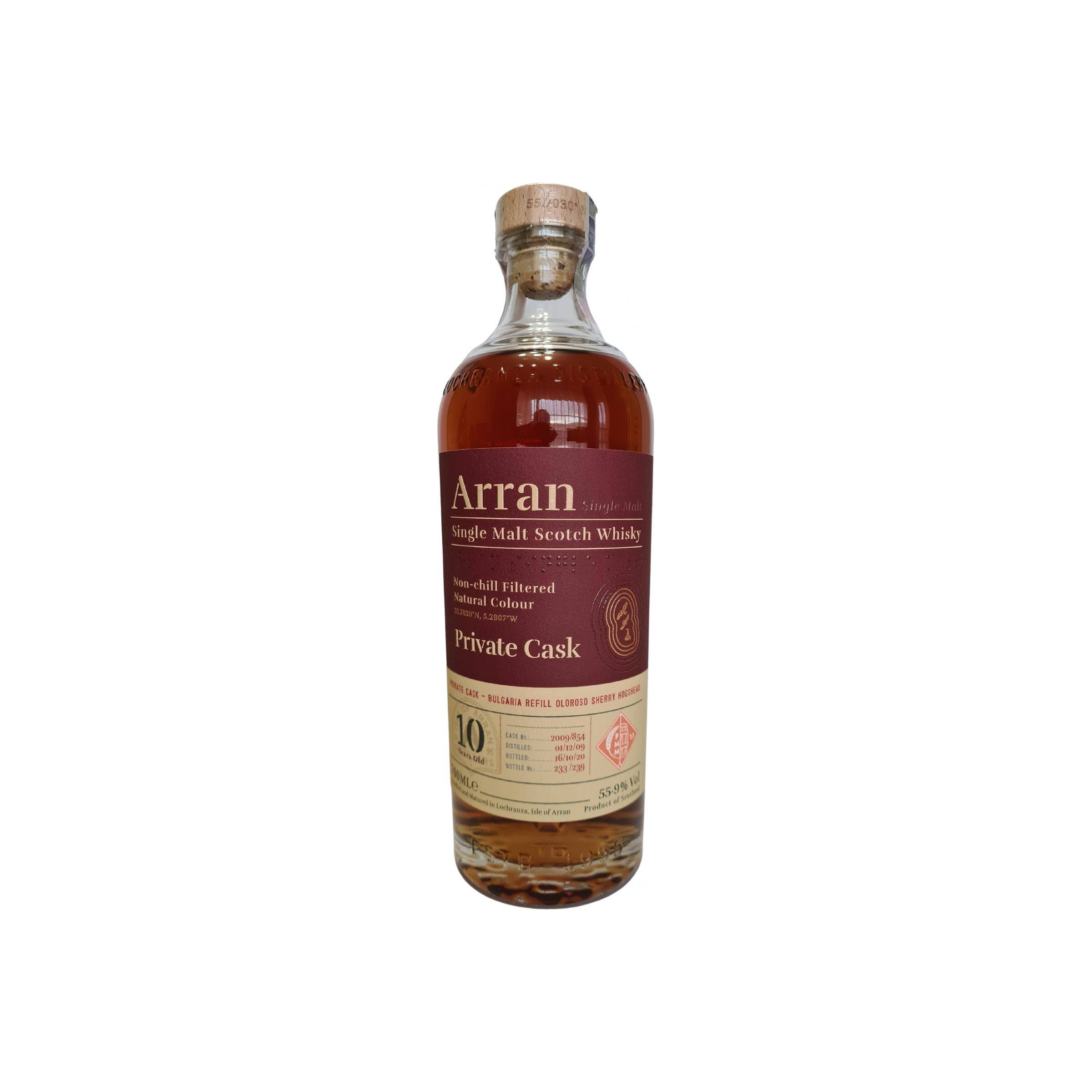 Arran 2009 10 Years Single Malt Whisky