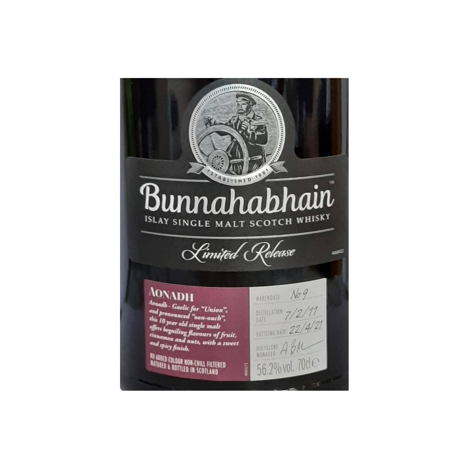 Bunnahabhain 2011 10 Years Single Malt Whisky 2