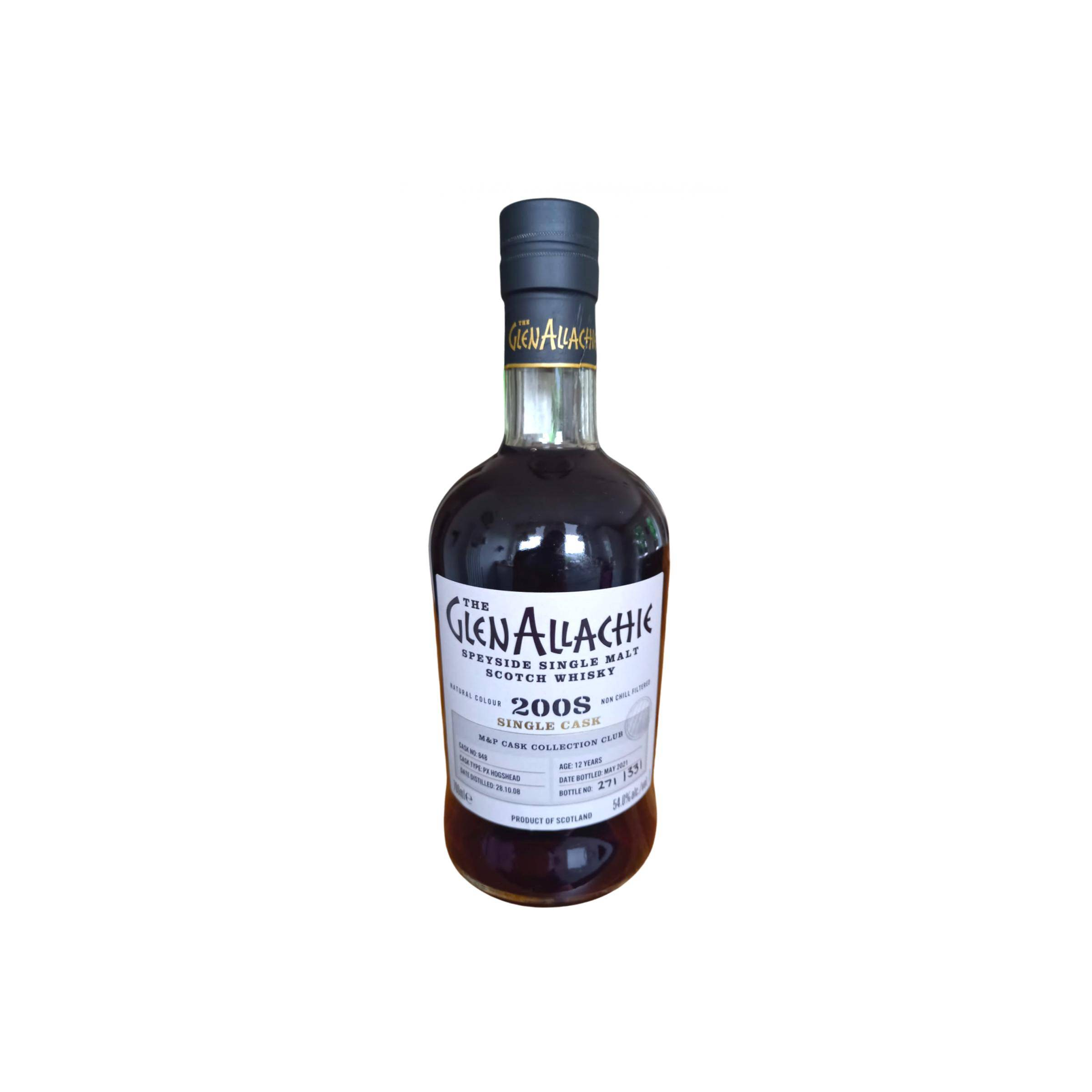 The GlenAllachie Single Cask 2008 12 Years Single Malt Whisky