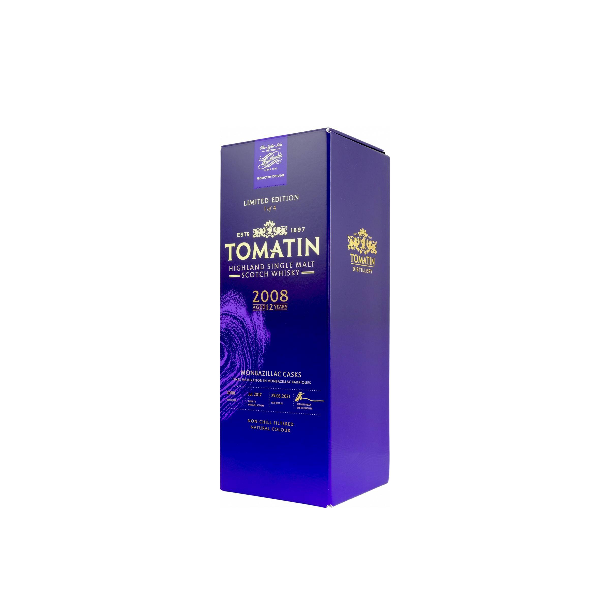 Tomatin 2008 12 Years Single Malt Whisky 2